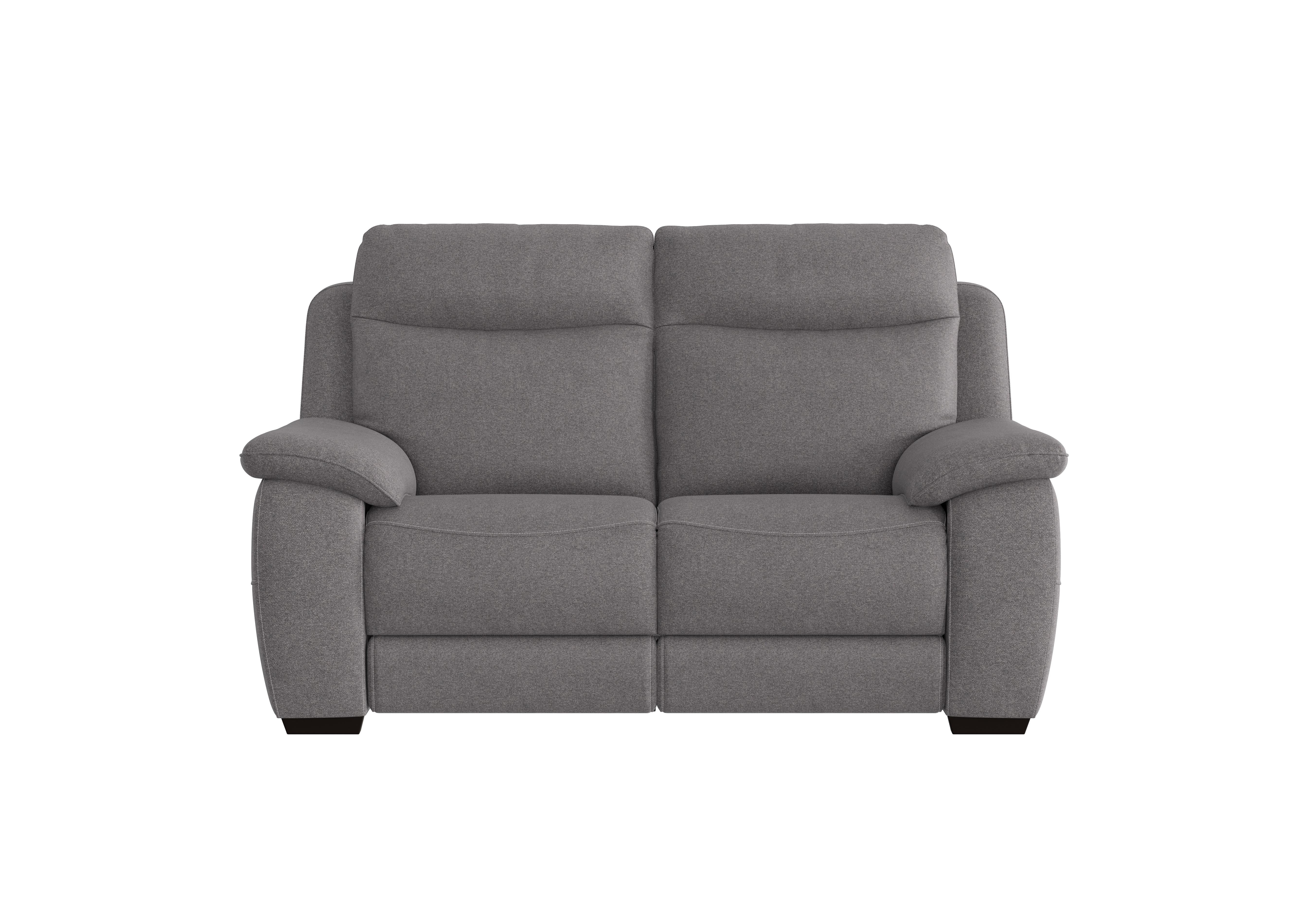 Starlight Express 2 Seater Fabric Sofa in Fab-Ska-R31 Charcoal Gray on Furniture Village