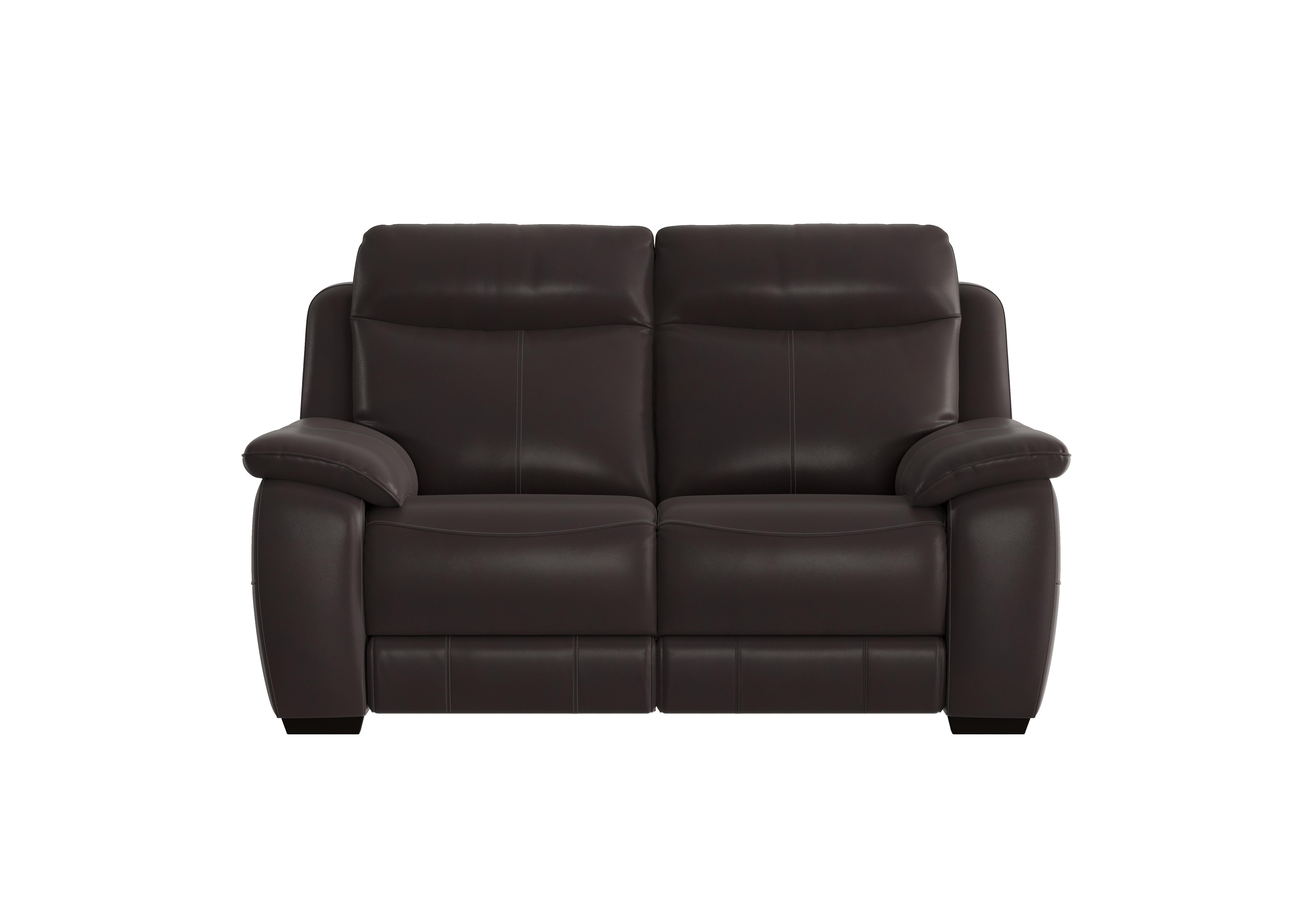 Starlight Express 2 Seater Leather Sofa in Nc-037c Walnut on Furniture Village