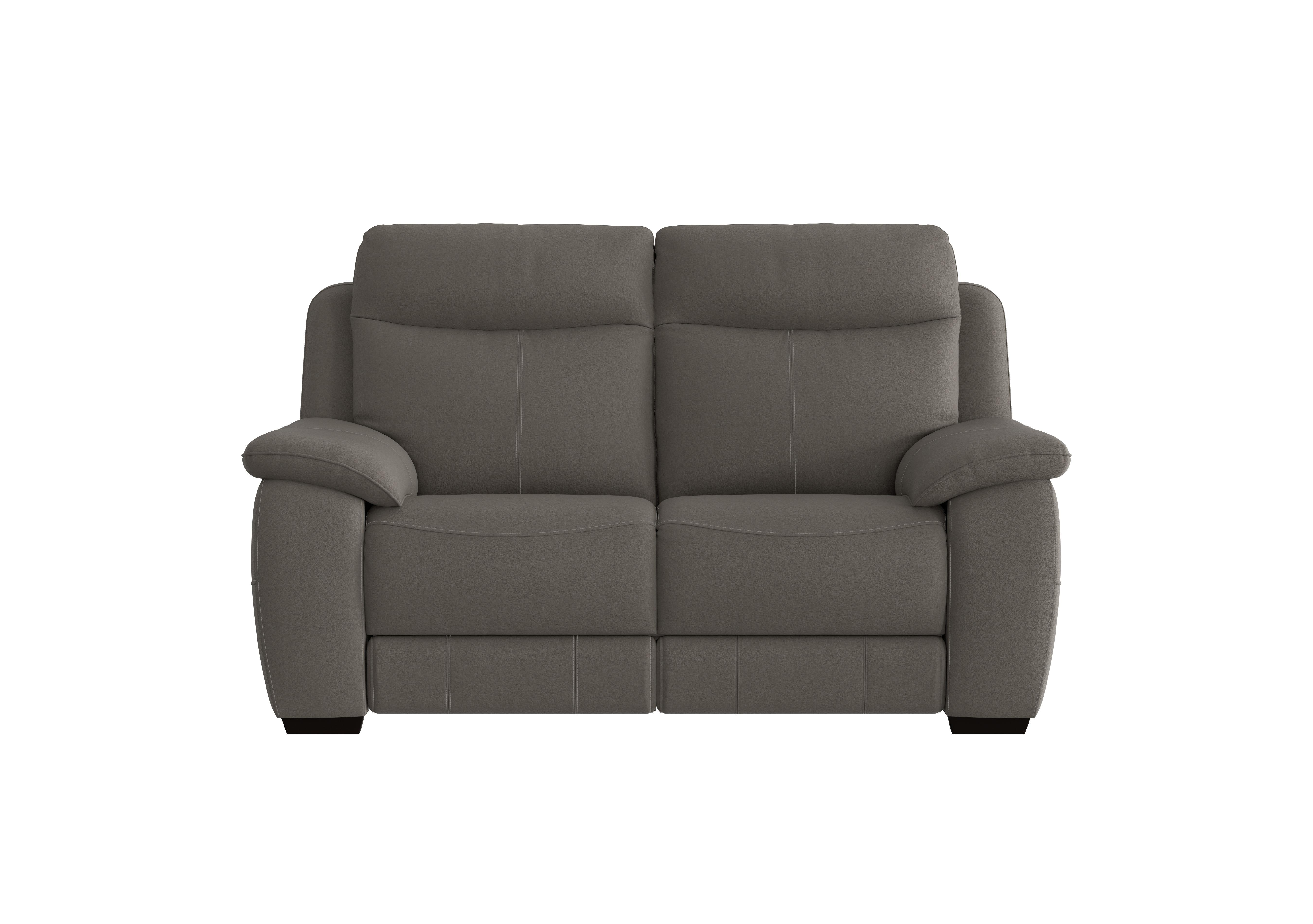 Starlight Express 2 Seater Leather Power Recliner Sofa in Nc-042e Elephant on Furniture Village