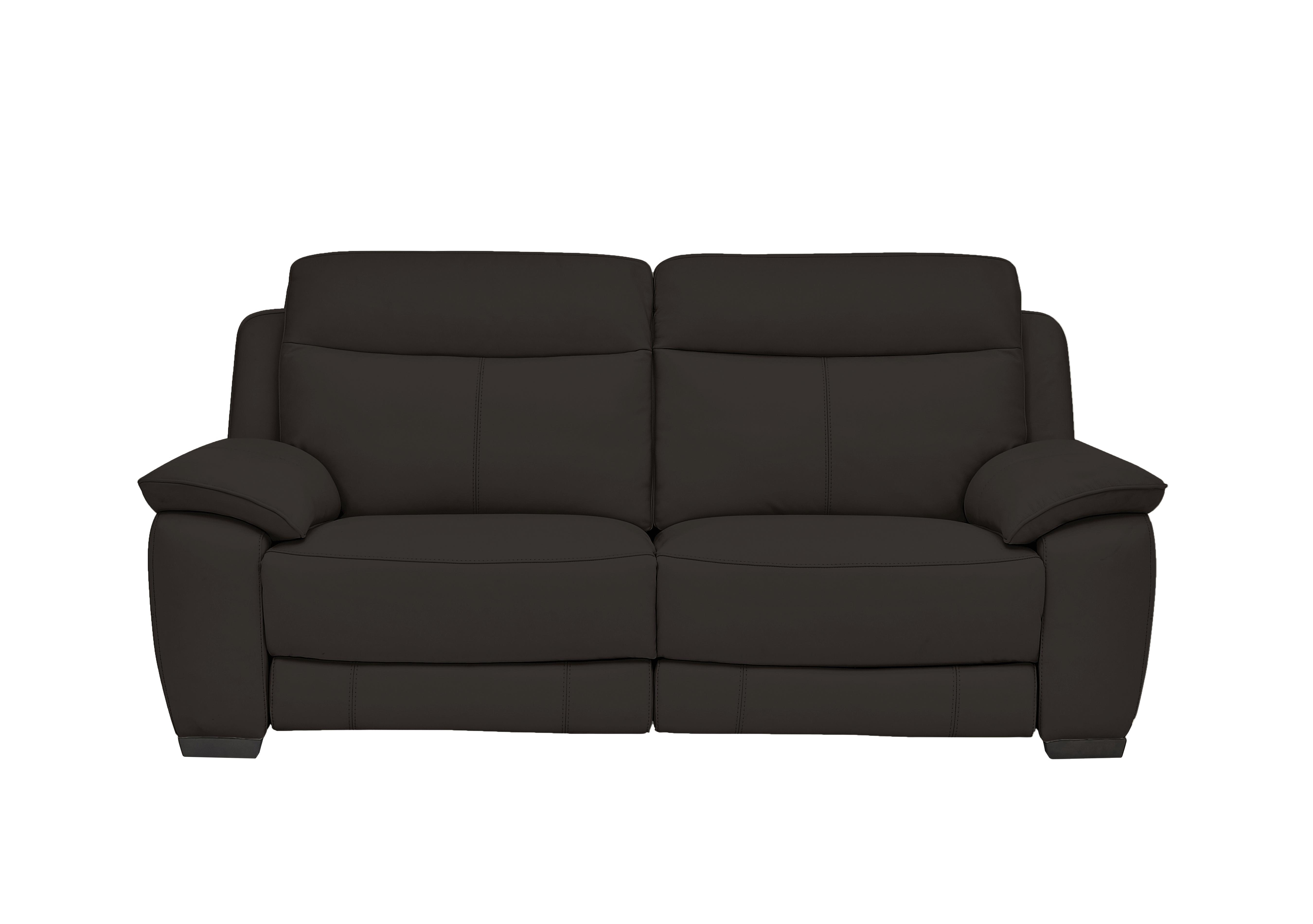 Starlight Express 3 Seater Leather Sofa in Bv-1748 Dark  Chocolate on Furniture Village