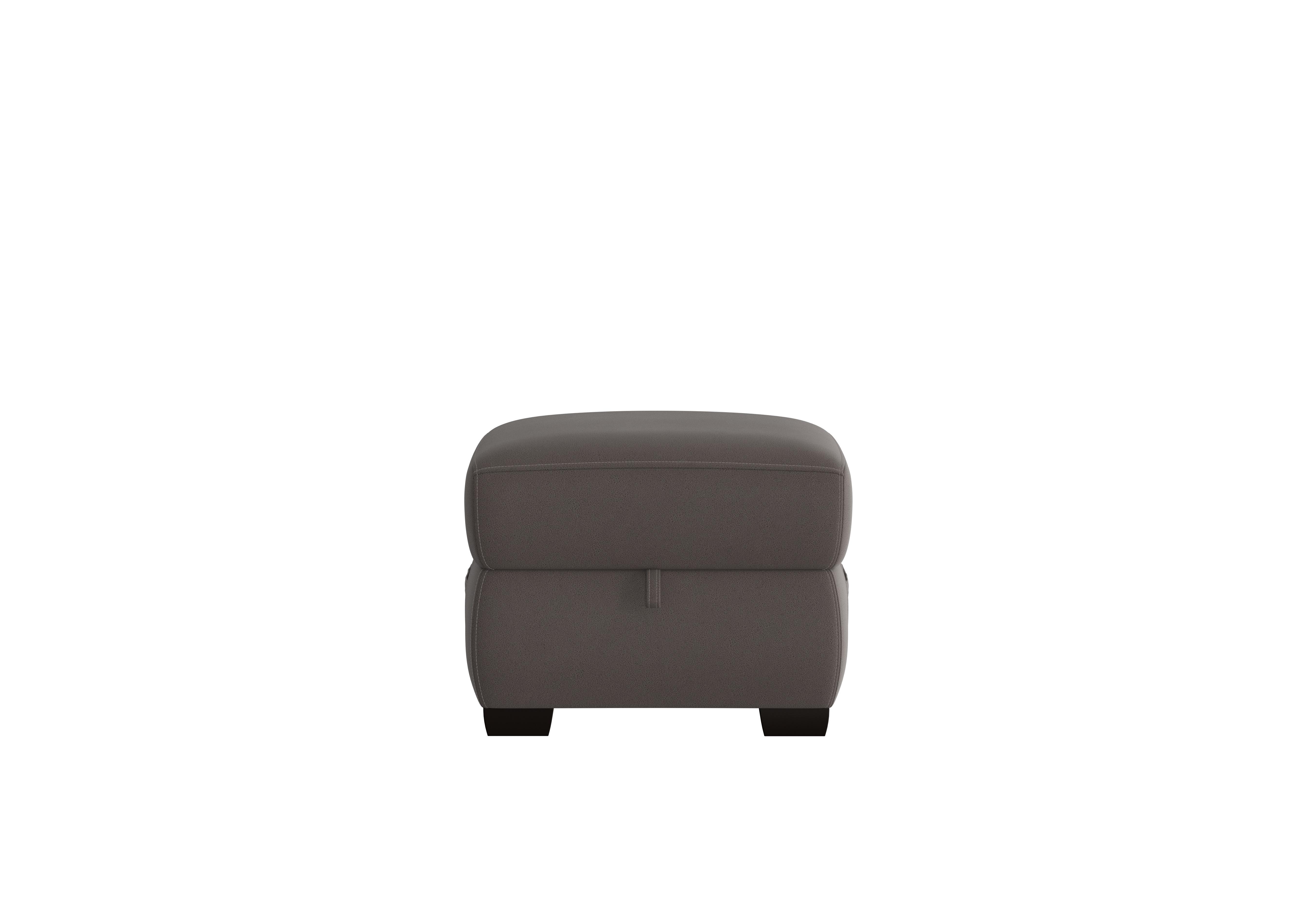 Starlight Express Fabric Storage Footstool in Bfa-Blj-R16 Grey on Furniture Village