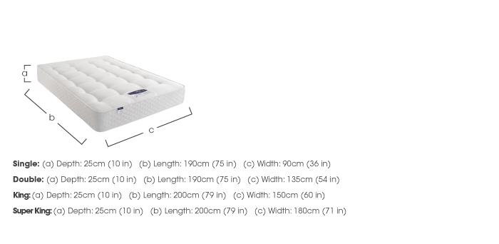 Miracoil Serenity Ortho Mattress in  on Furniture Village