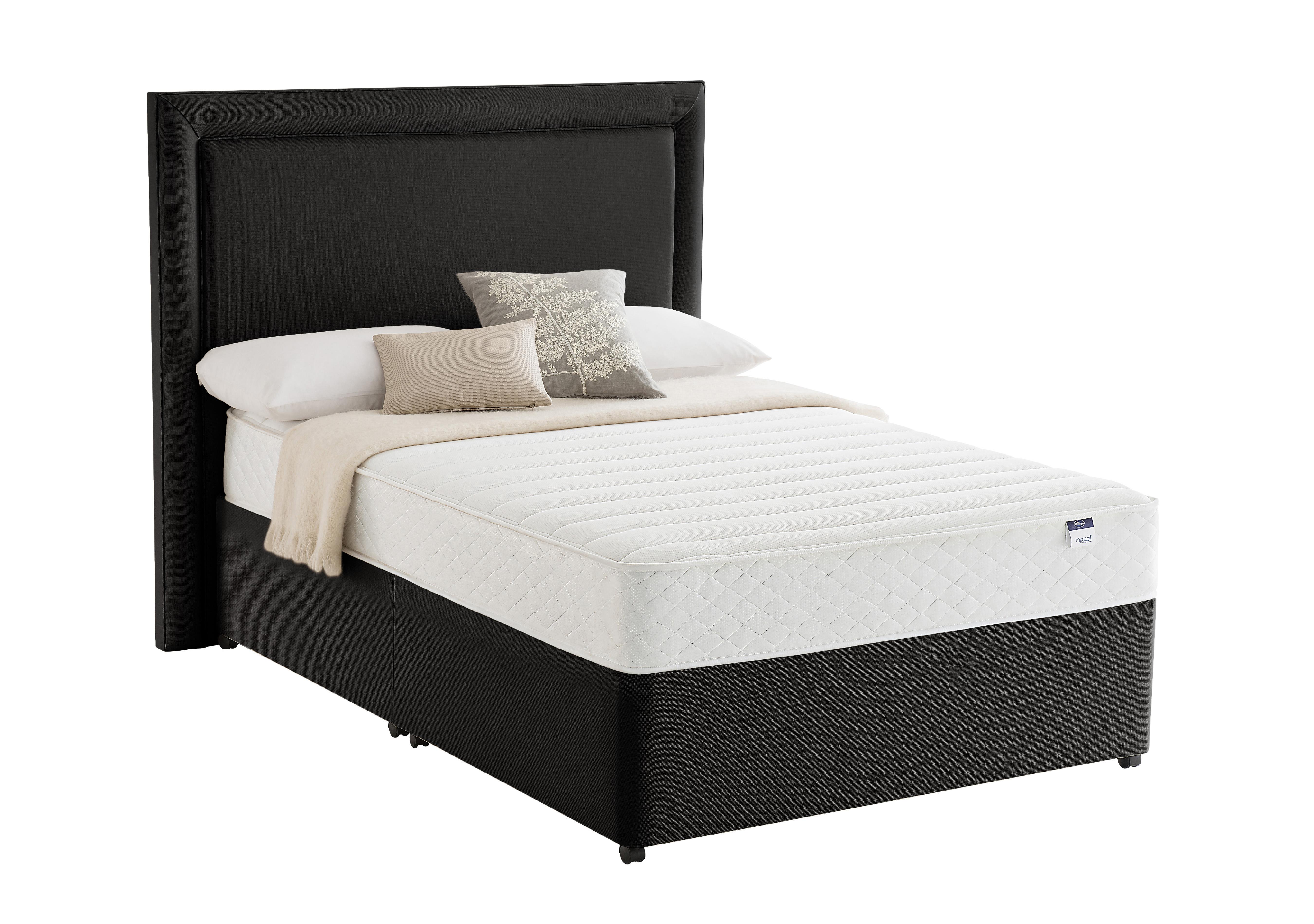 Miracoil Serenity Memory Divan Set in Ebony on Furniture Village