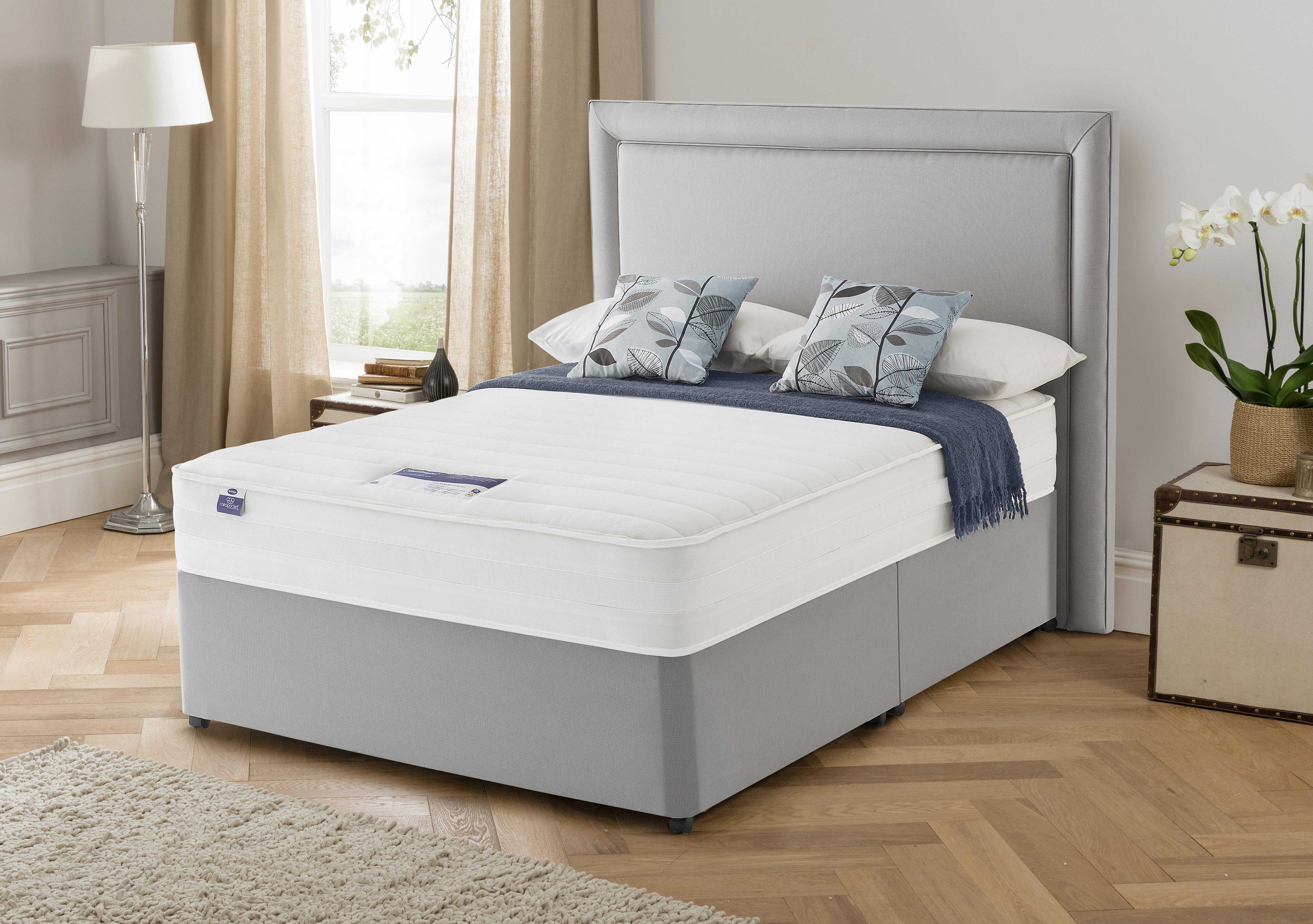 Mirapocket Serenity 1200 Memory Divan Set in  on Furniture Village