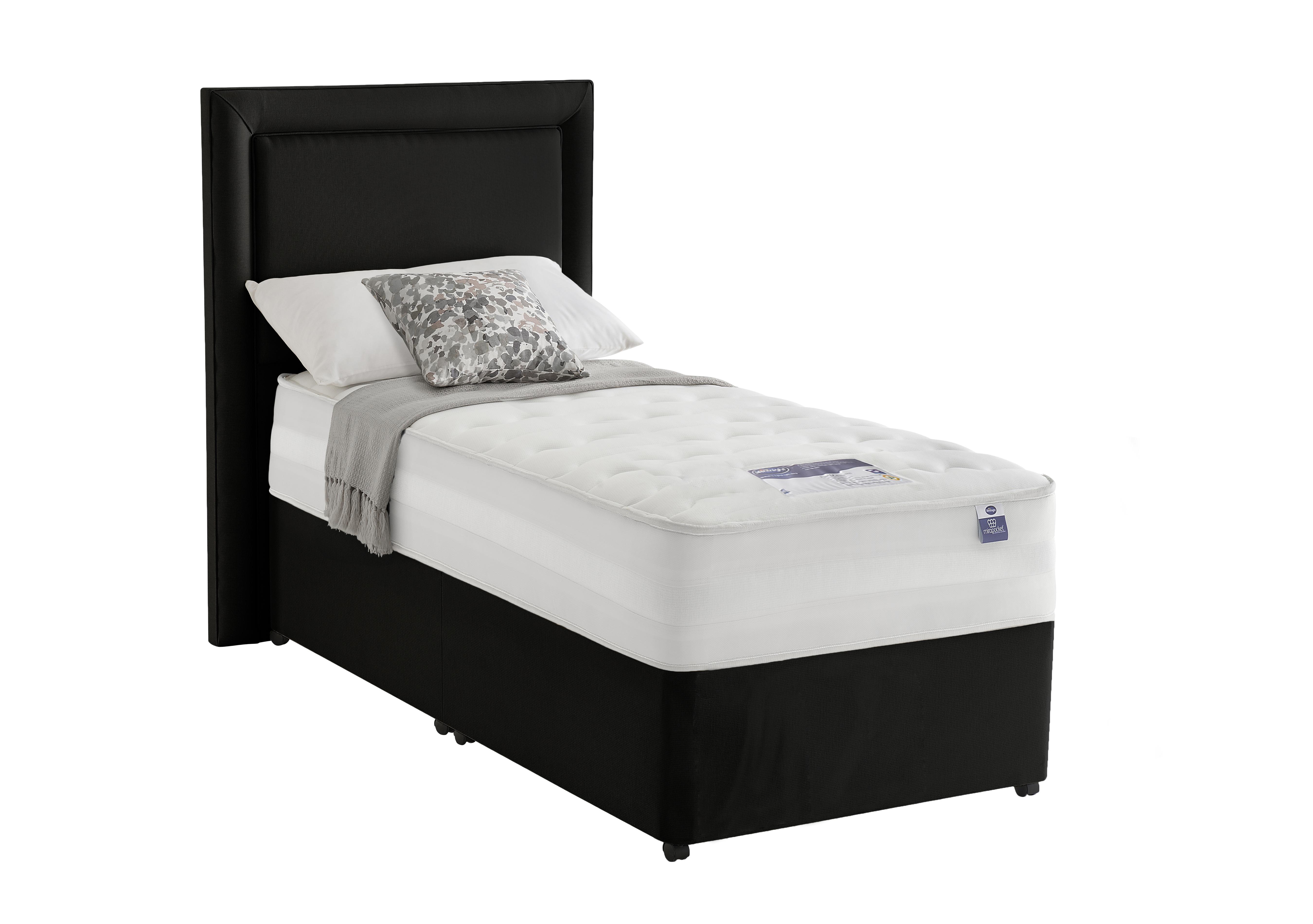 Mirapocket Serenity 2000 Memory Divan Set in Ebony on Furniture Village