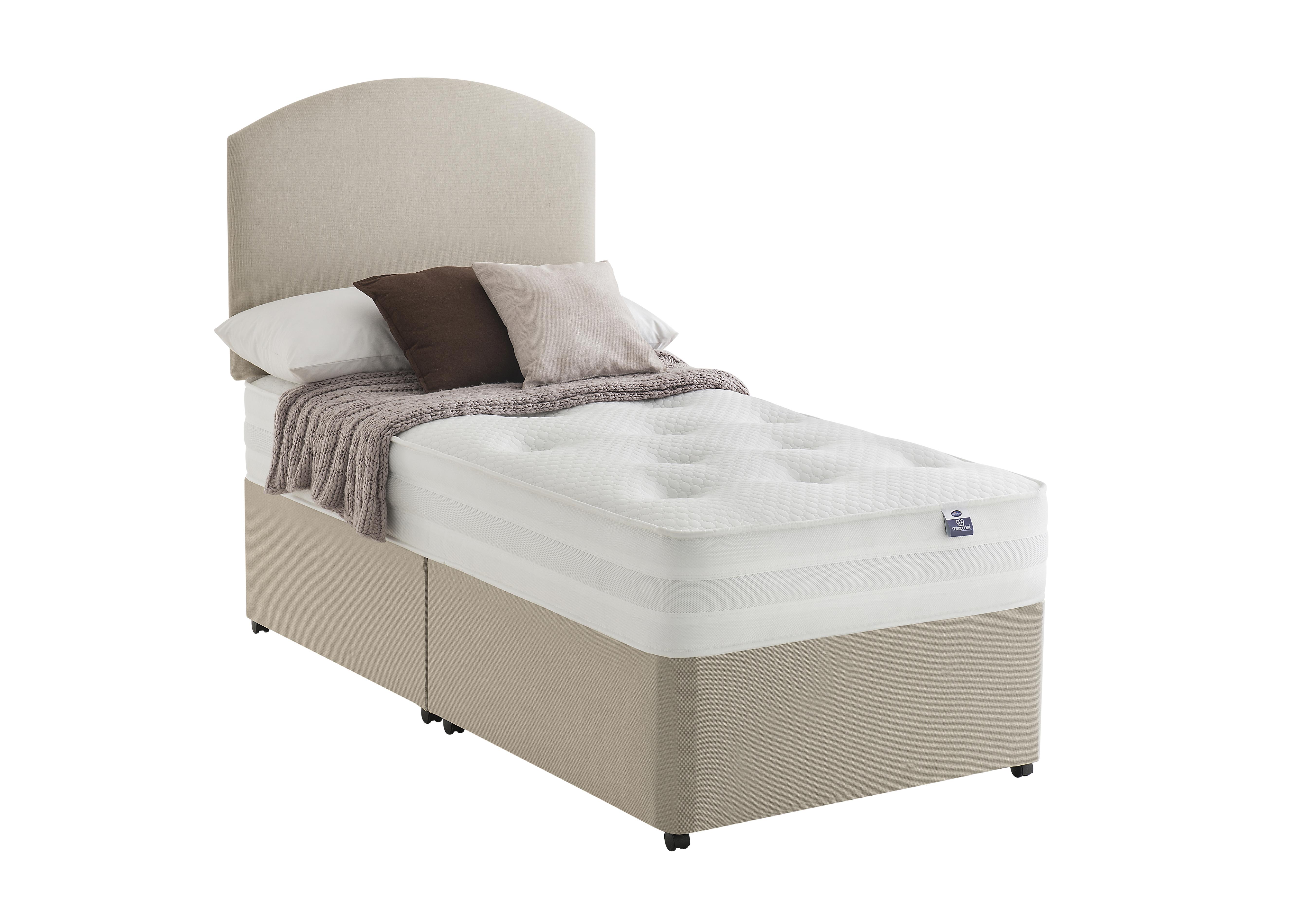 Mirapocket Serenity 1200 Divan Set in Sandstone on Furniture Village