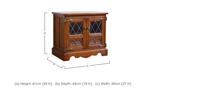 Old Charm Video Cabinet in  on Furniture Village