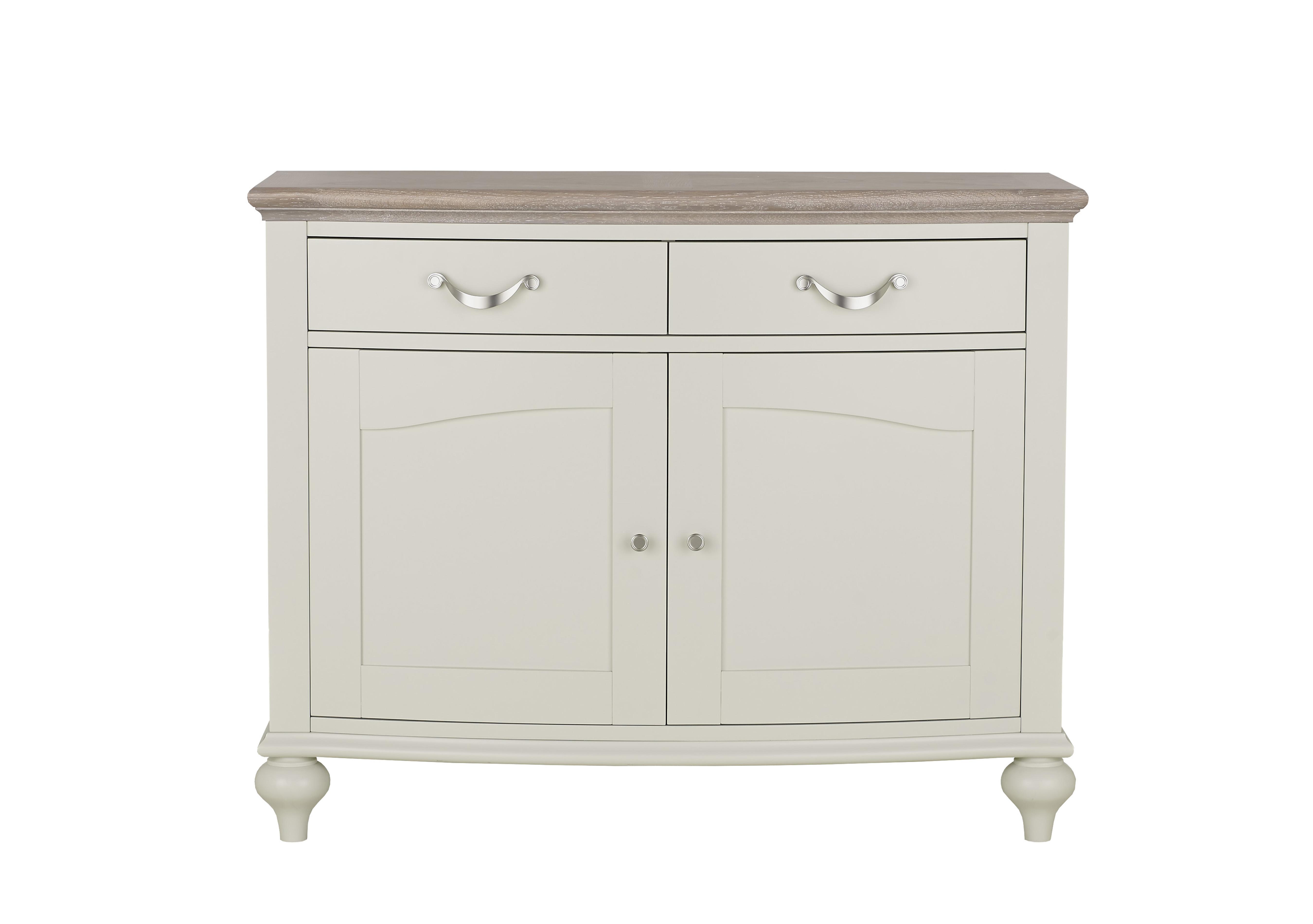 Annecy Narrow Sideboard in Soft Grey Paint on Furniture Village