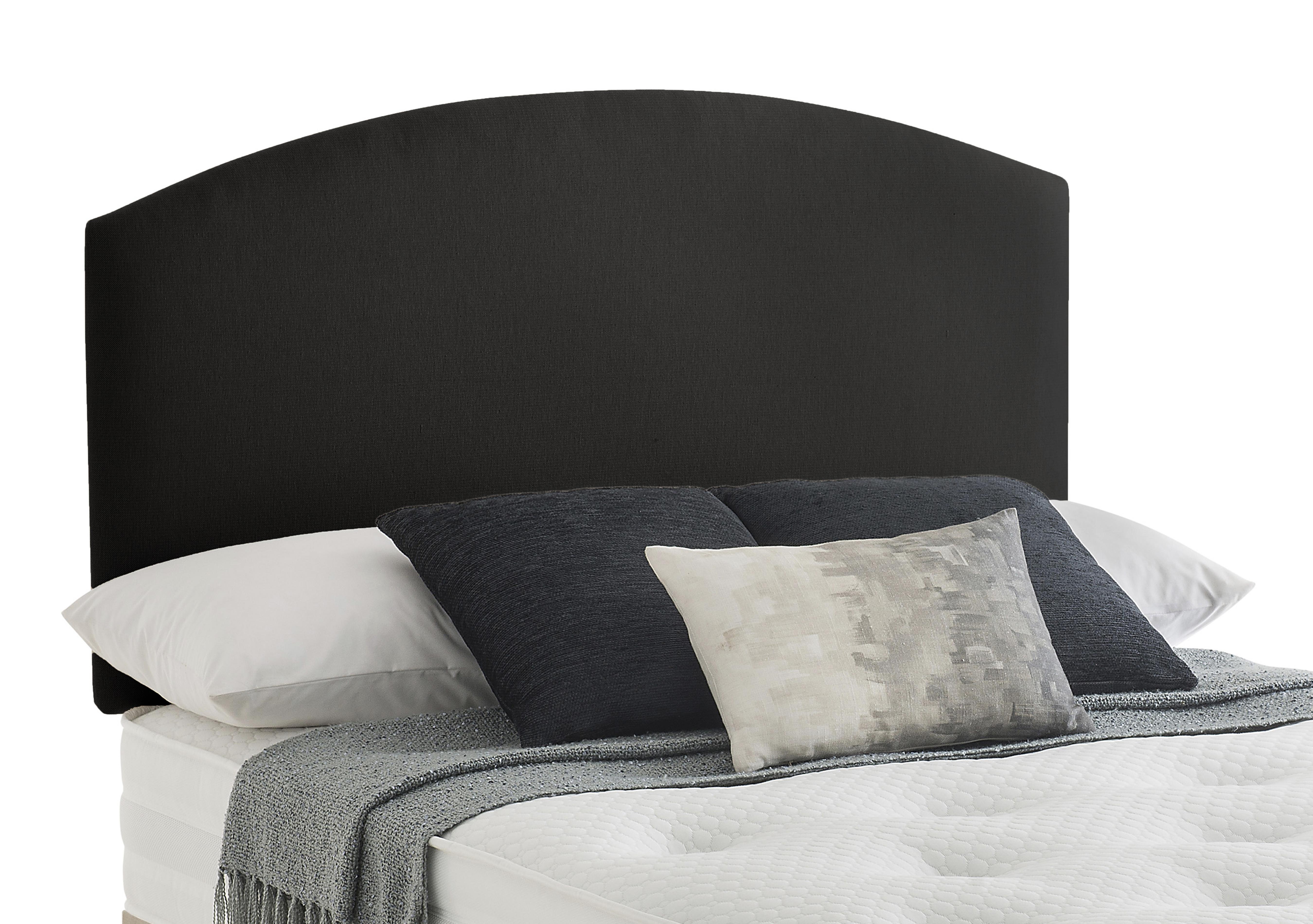 Selene Strutted Headboard in Ebony on Furniture Village