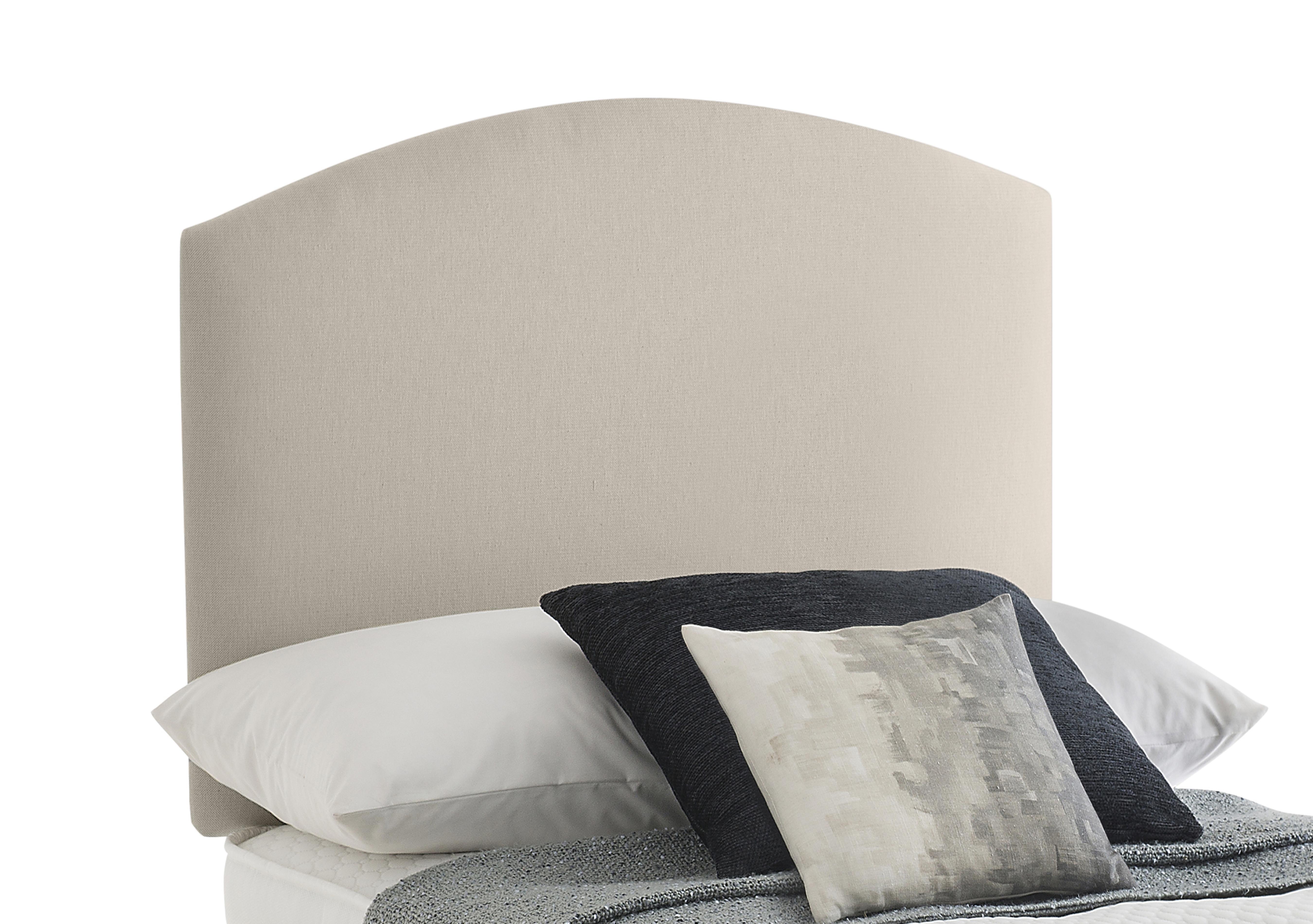 Selene Strutted Headboard in Sandstone on Furniture Village
