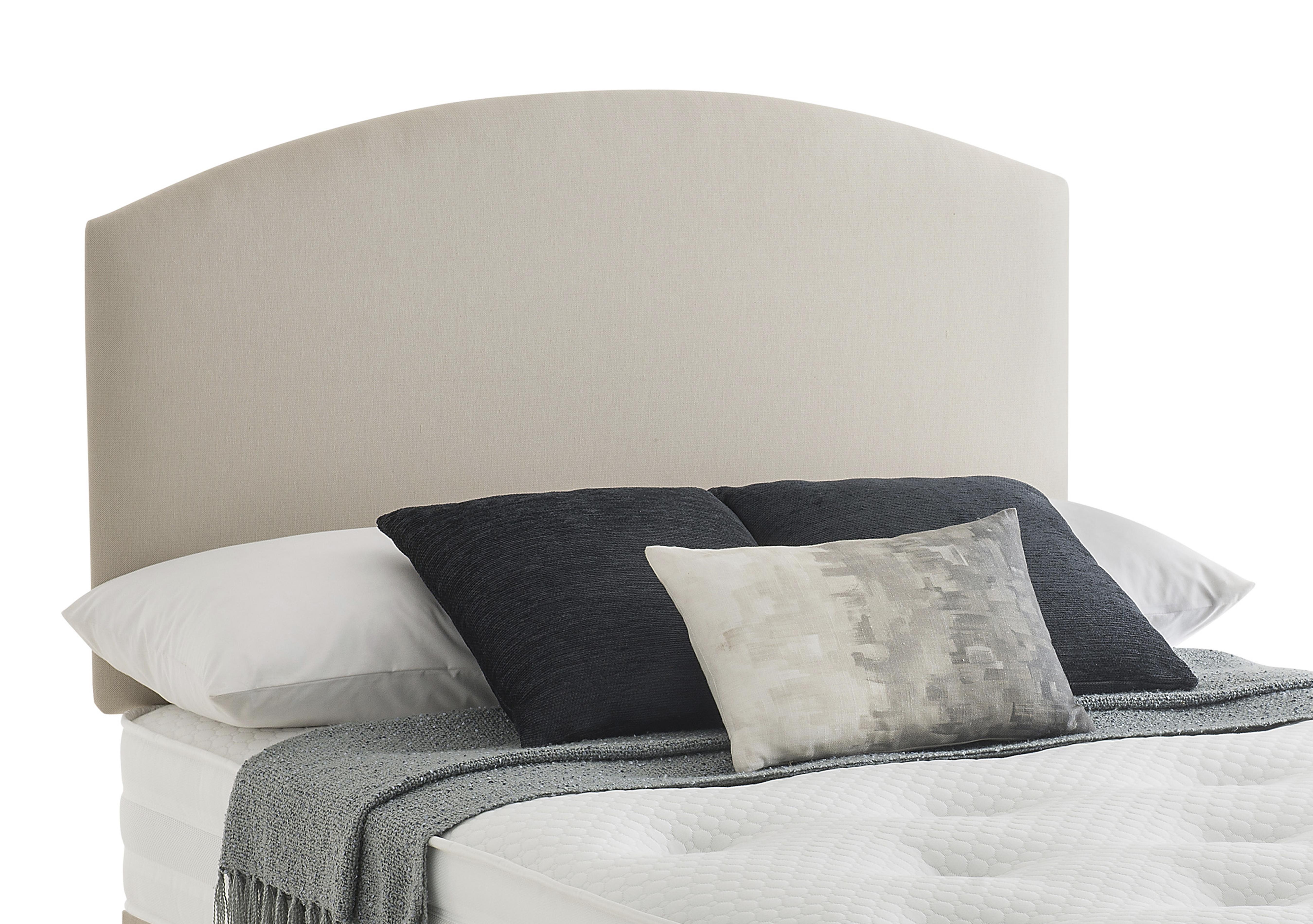Selene Strutted Headboard in Sandstone on Furniture Village