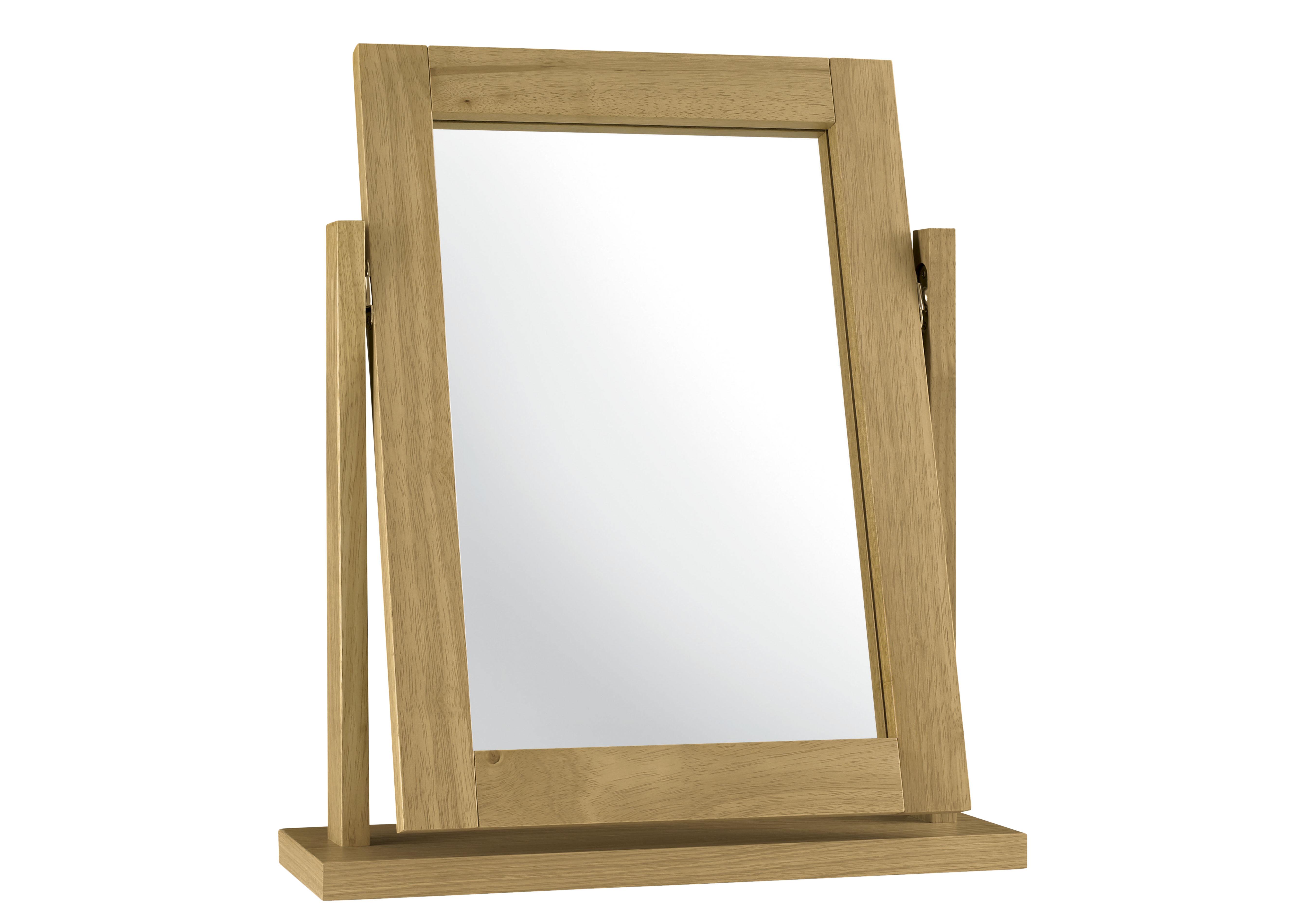 Eva Vanity Mirror in Oak on Furniture Village