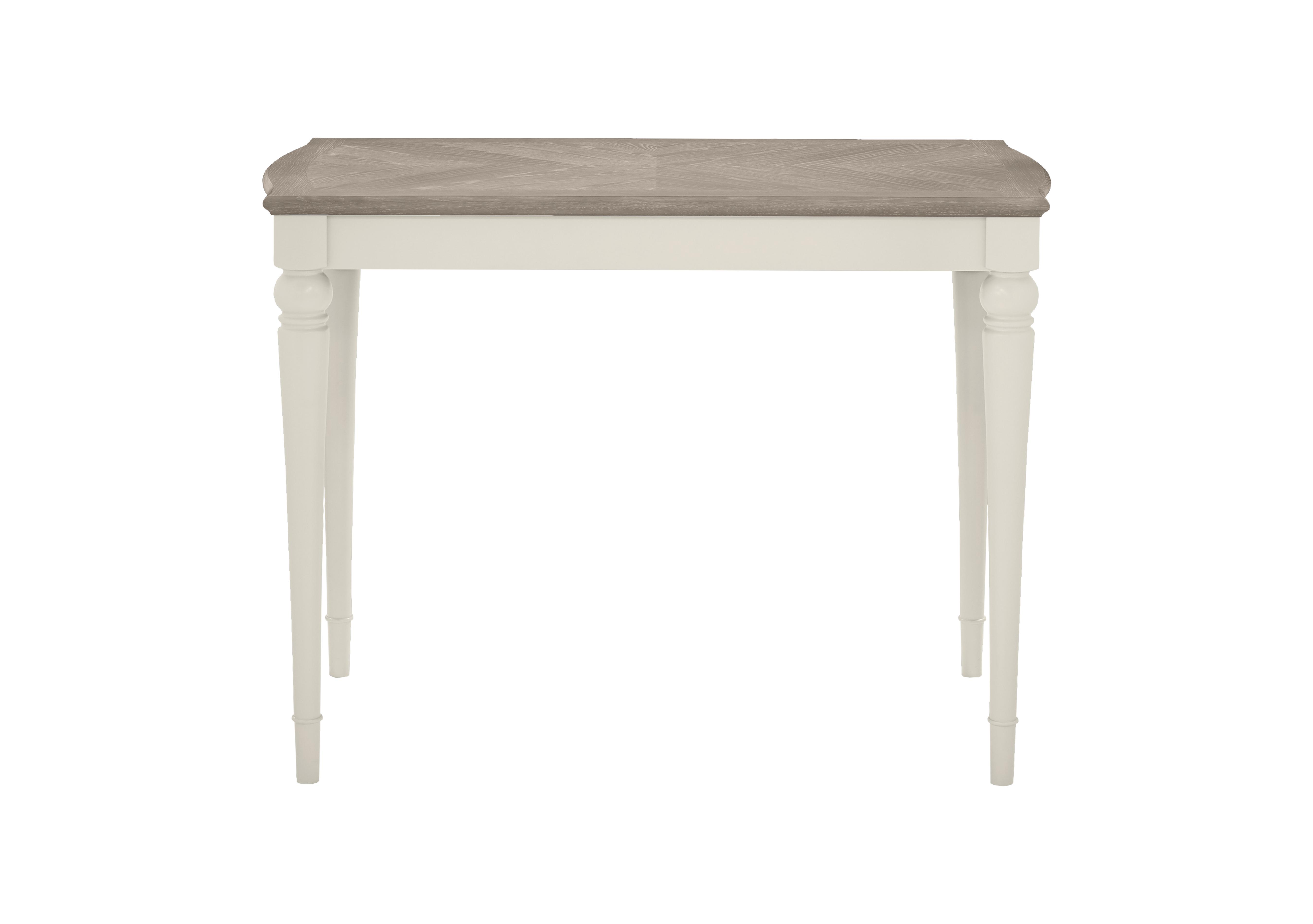 Annecy Bar Table in Soft Grey Paint on Furniture Village