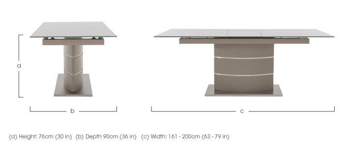 Malibu Dining Table in  on Furniture Village