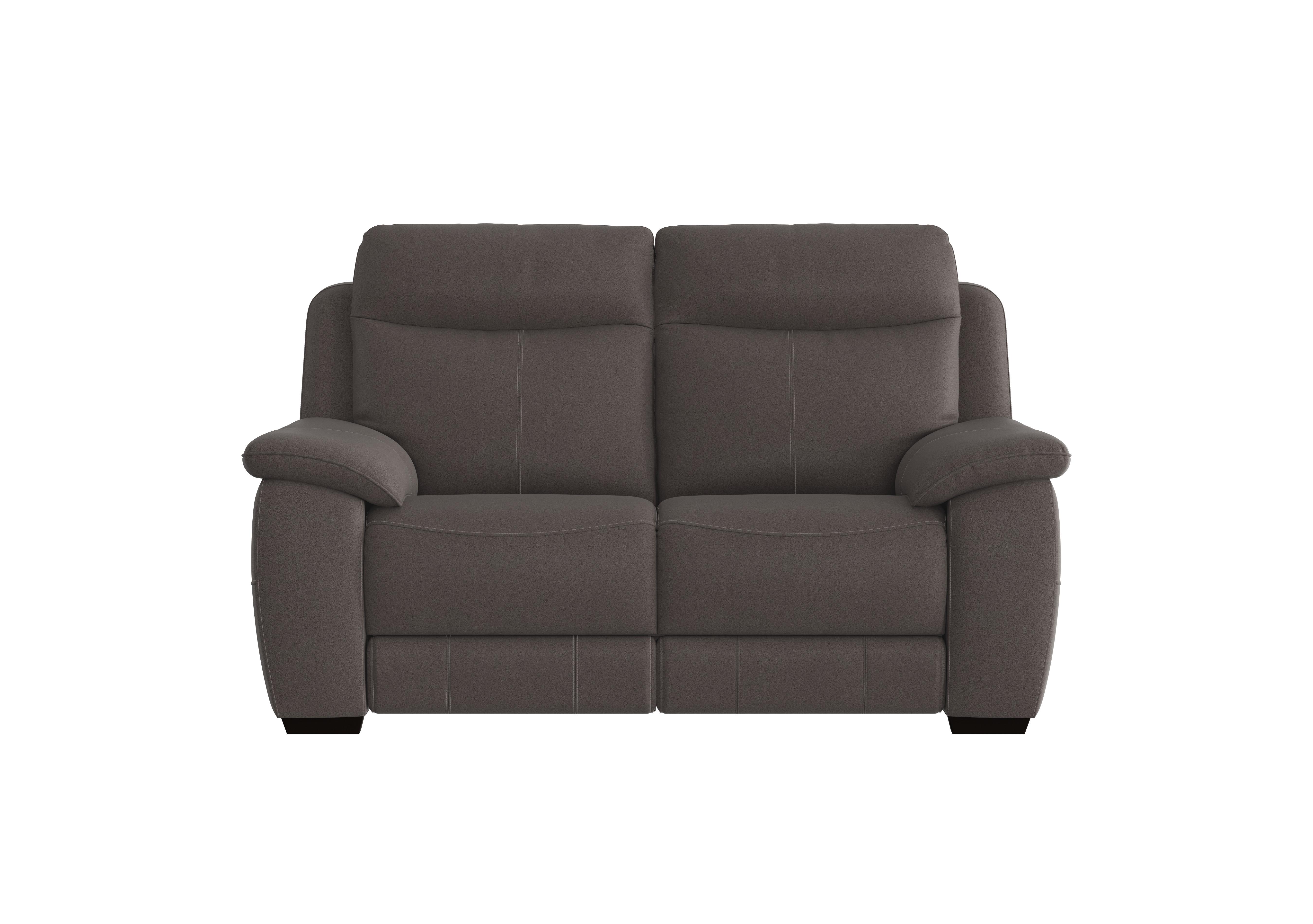 Starlight Express 2 Seater Fabric Recliner Sofa with Power Headrests in Bfa-Blj-R16 Grey on Furniture Village