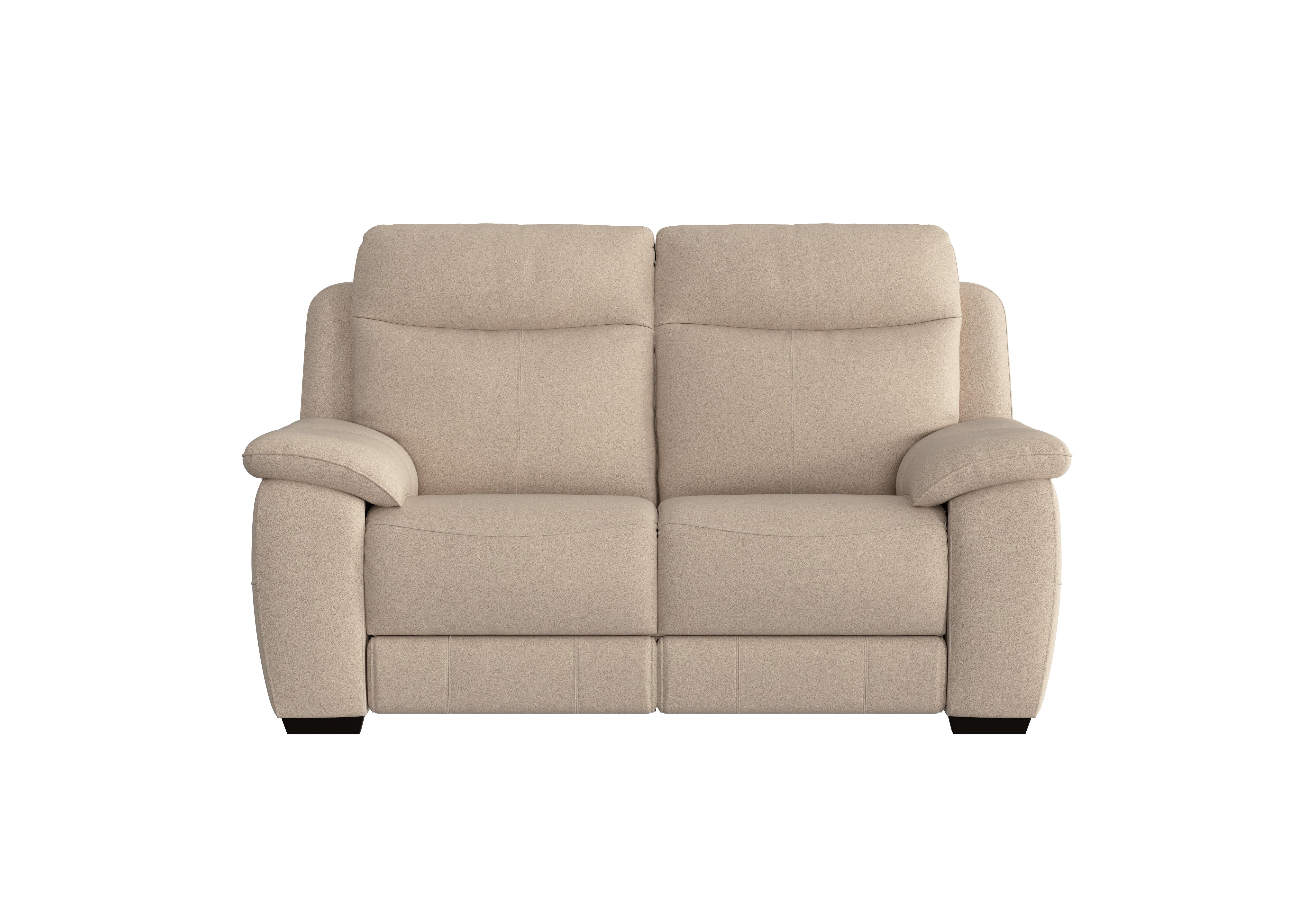 Starlight Express 2 Seater Fabric Recliner Sofa with Power Headrests in Bfa-Blj-R20 Bisque on Furniture Village