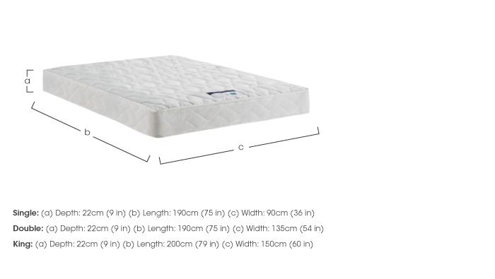 Miracoil Serenity Microquilt Mattress in  on Furniture Village