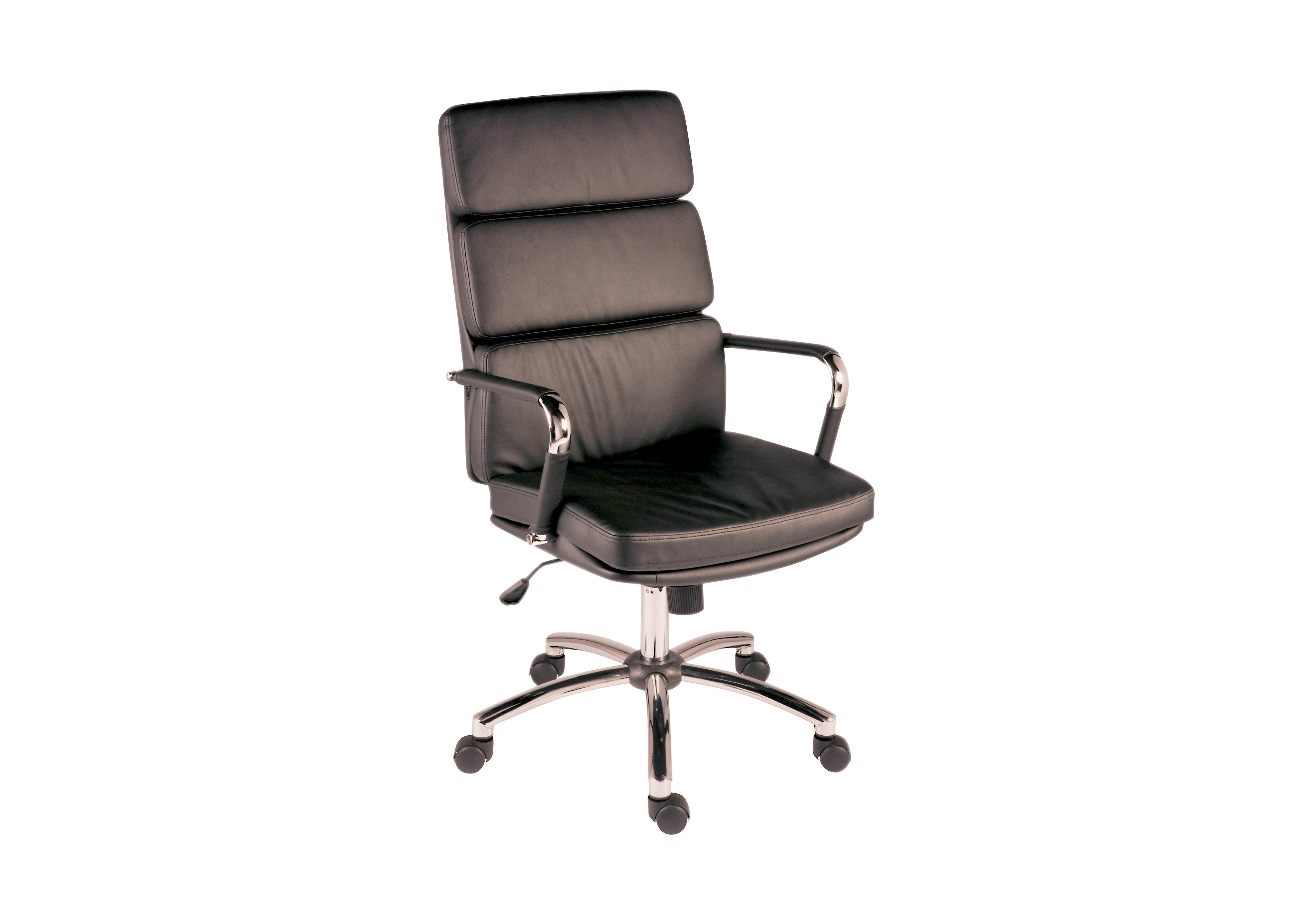 East River Pier 15 Office Chair in Black on Furniture Village