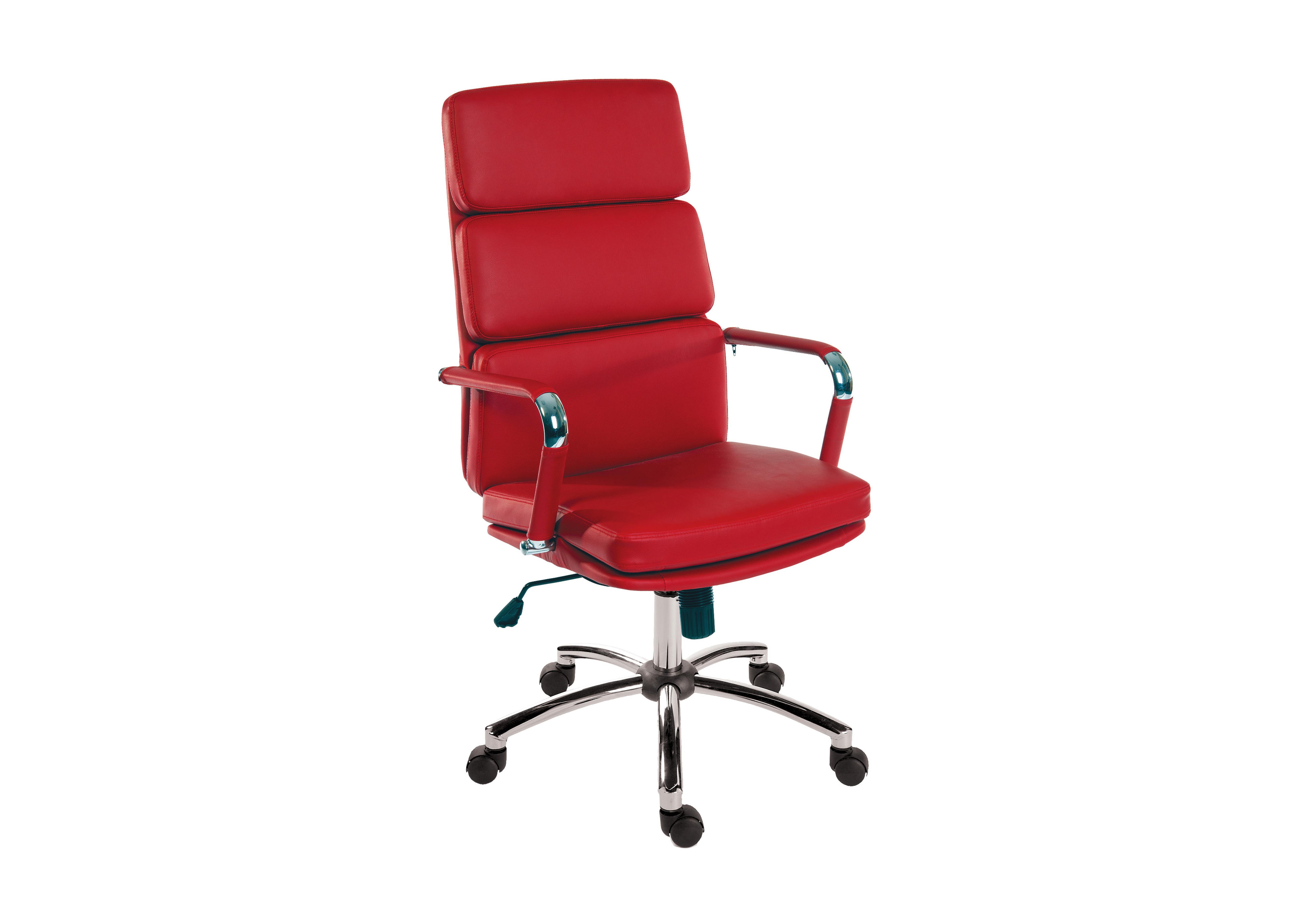 East River Pier 15 Office Chair in Red on Furniture Village