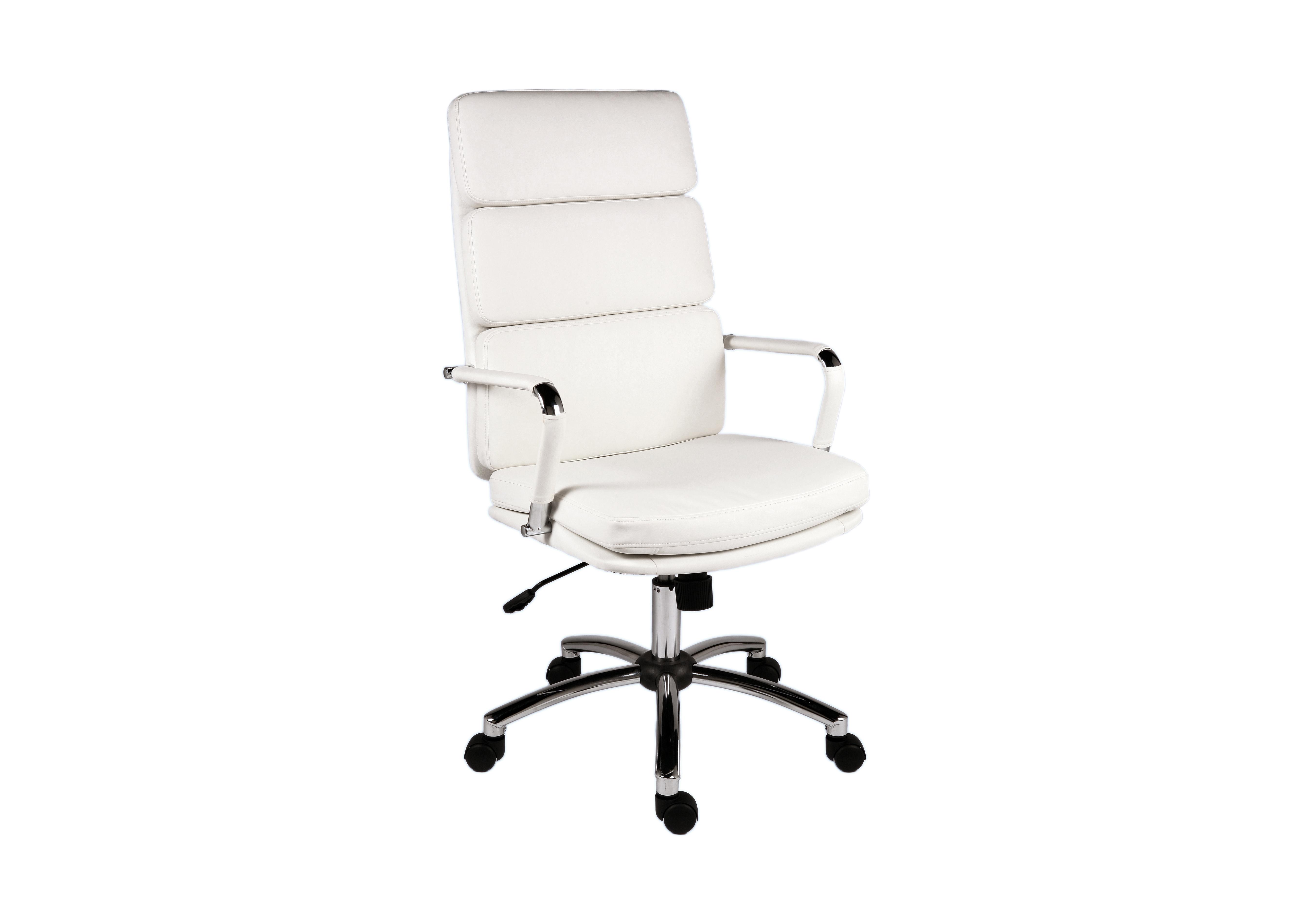 East River Pier 15 Office Chair in White on Furniture Village