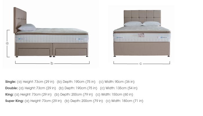 Pillow Top 2200 Divan Set in  on Furniture Village