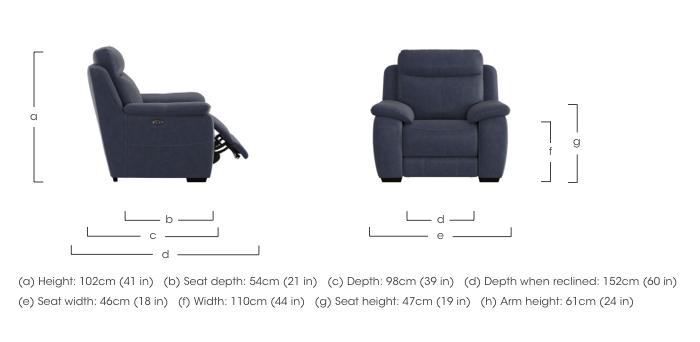 Starlight Express Fabric Armchair in  on Furniture Village