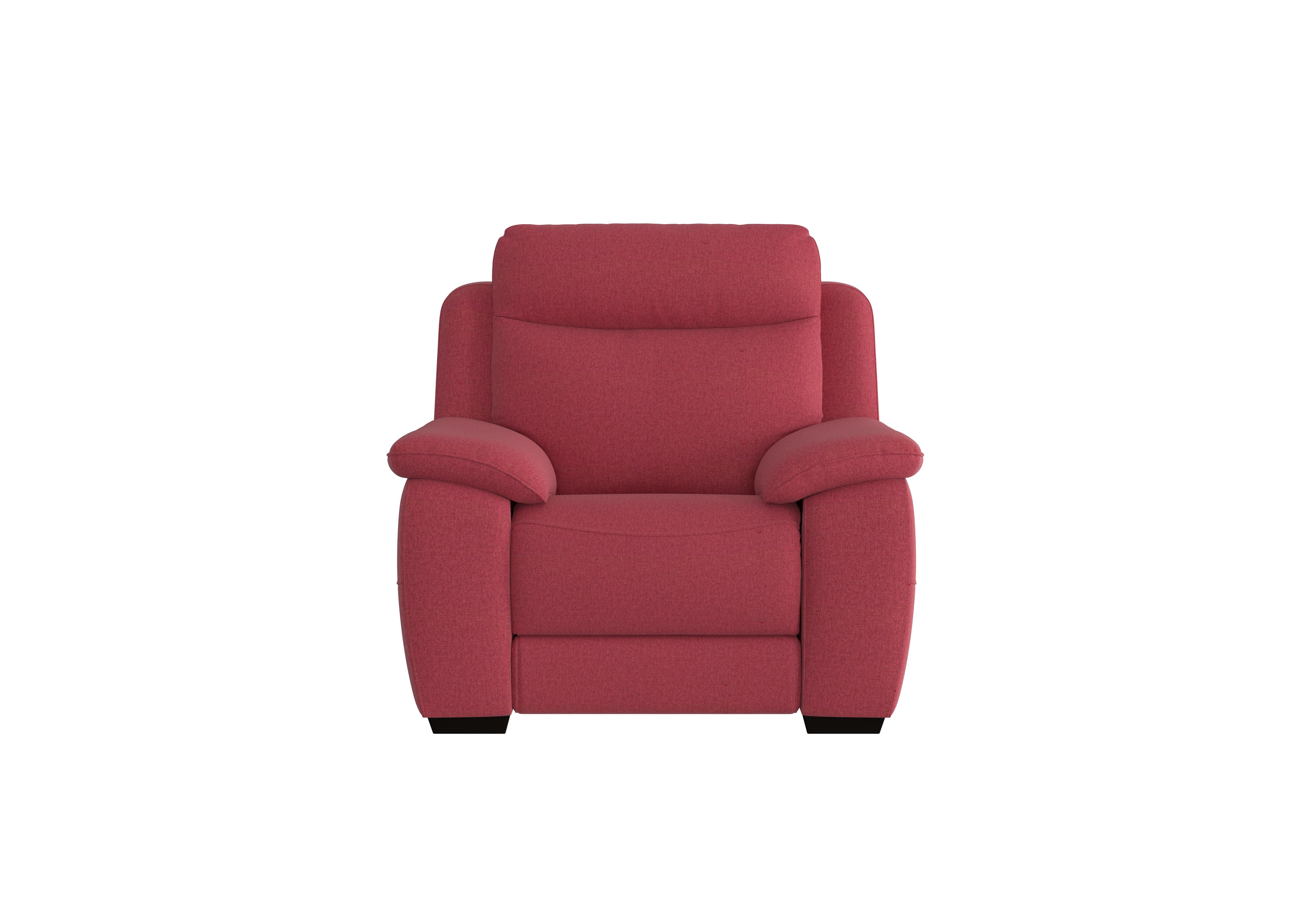 Starlight Express Fabric Armchair in Fab-Blt-R29 Red on Furniture Village
