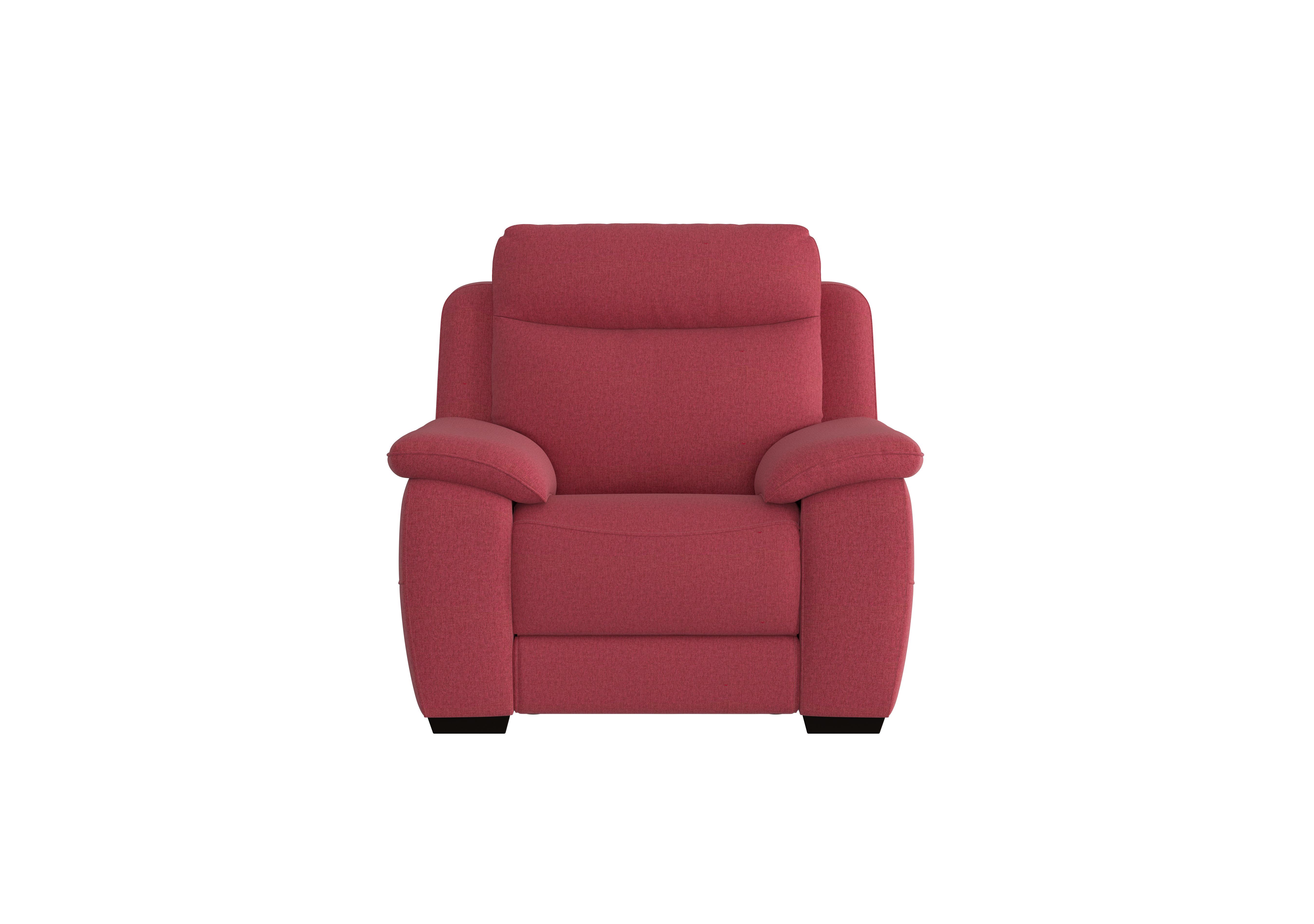 Starlight Express Fabric Armchair in Fab-Blt-R29 Red on Furniture Village