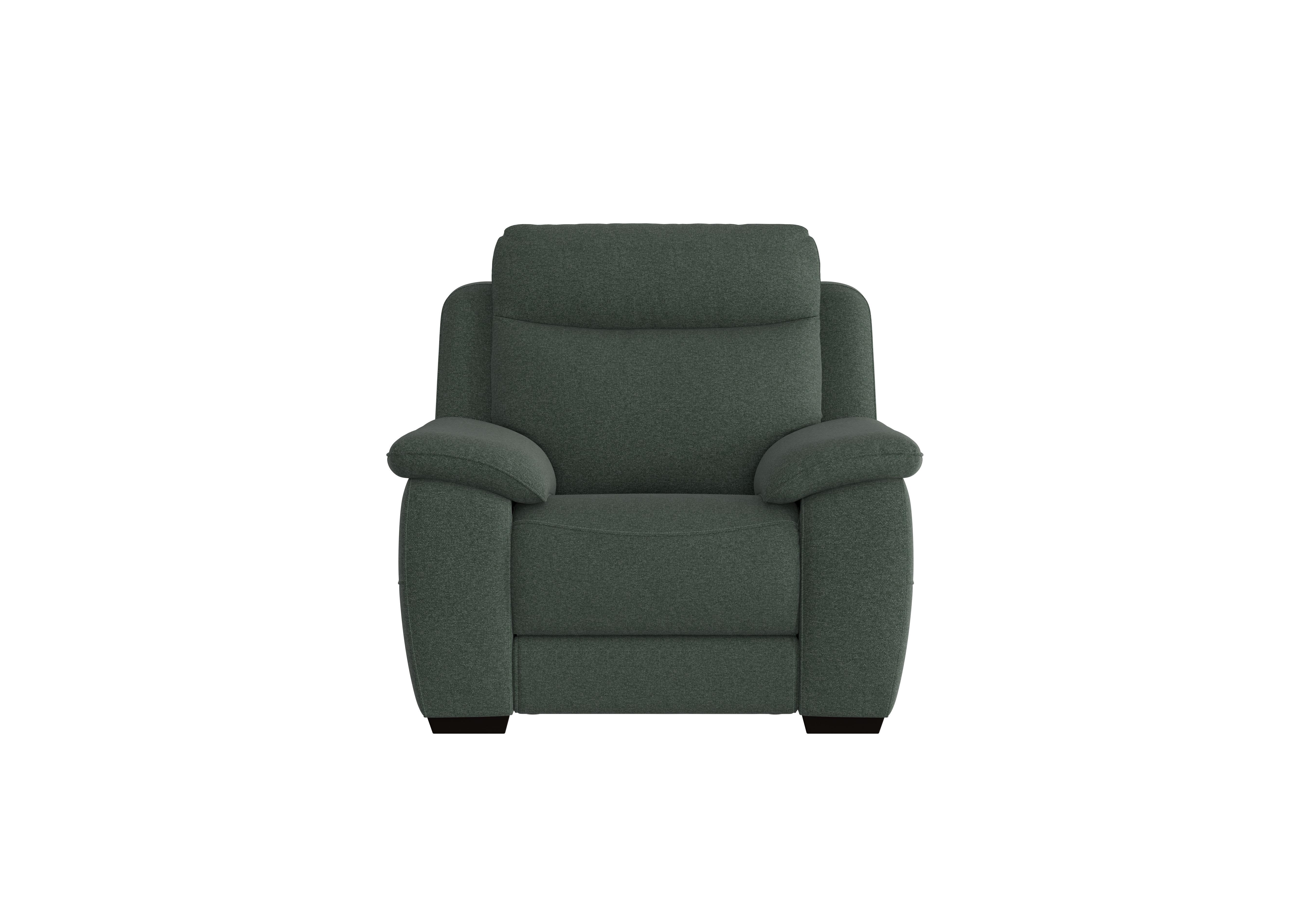 Starlight Express Fabric Armchair in Fab-Ska-R48 Moss Green on Furniture Village