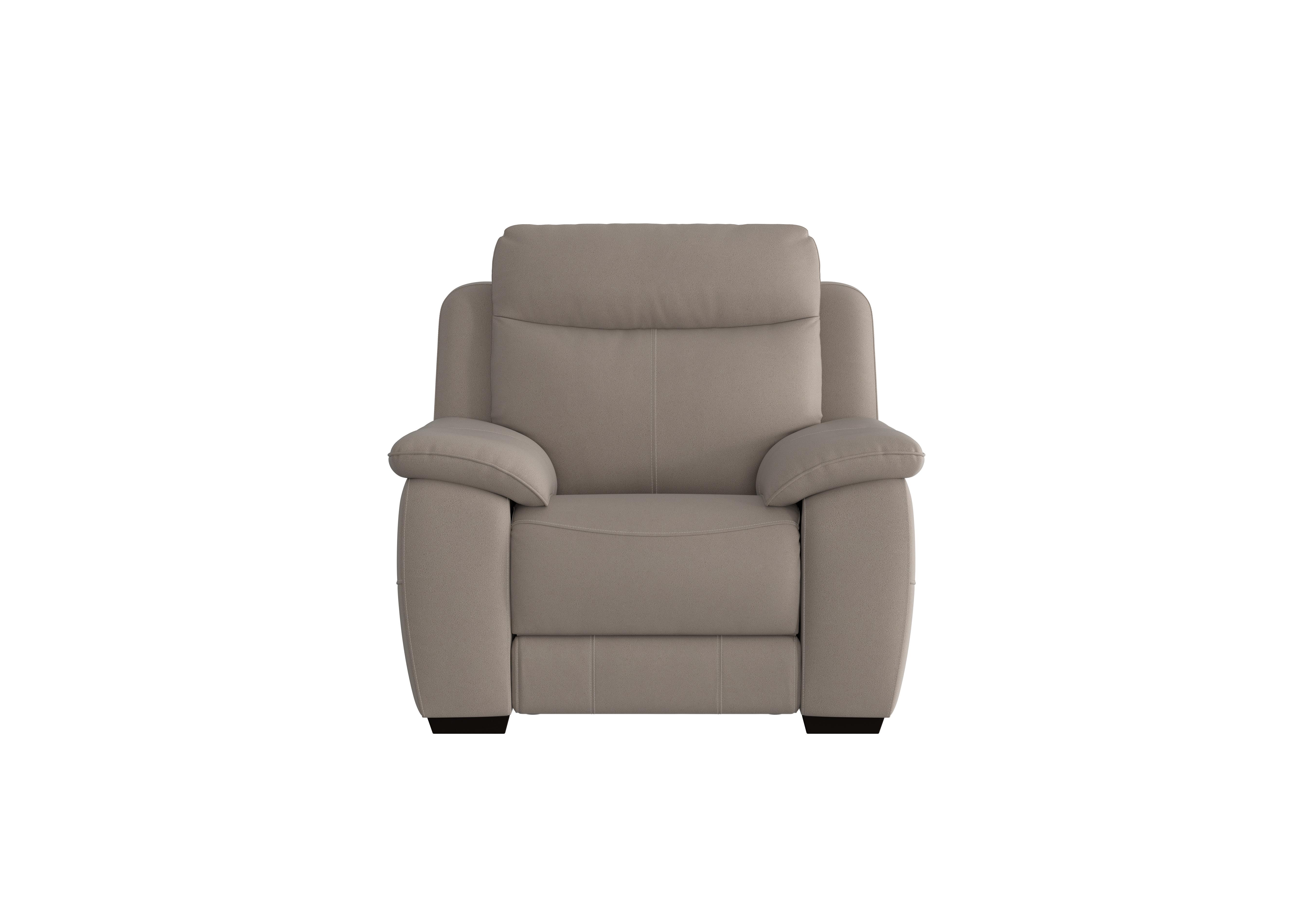 Starlight Express Fabric Power Recliner Armchair with Power Headrest in Bfa-Blj-R946 Silver on Furniture Village
