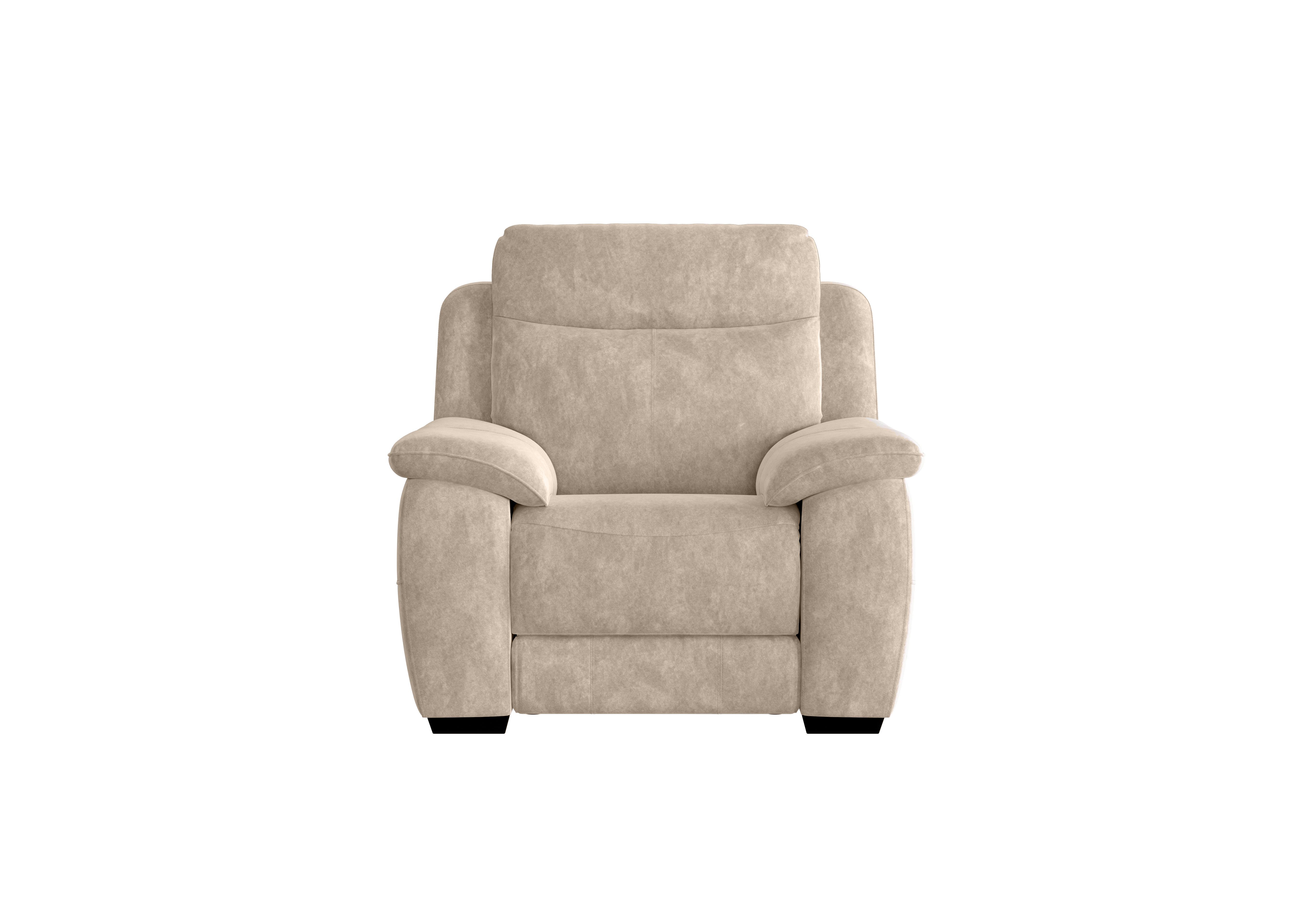 Starlight Express Fabric Power Recliner Armchair with Power Headrest in Bfa-Bnn-R26 Fv2 Cream on Furniture Village