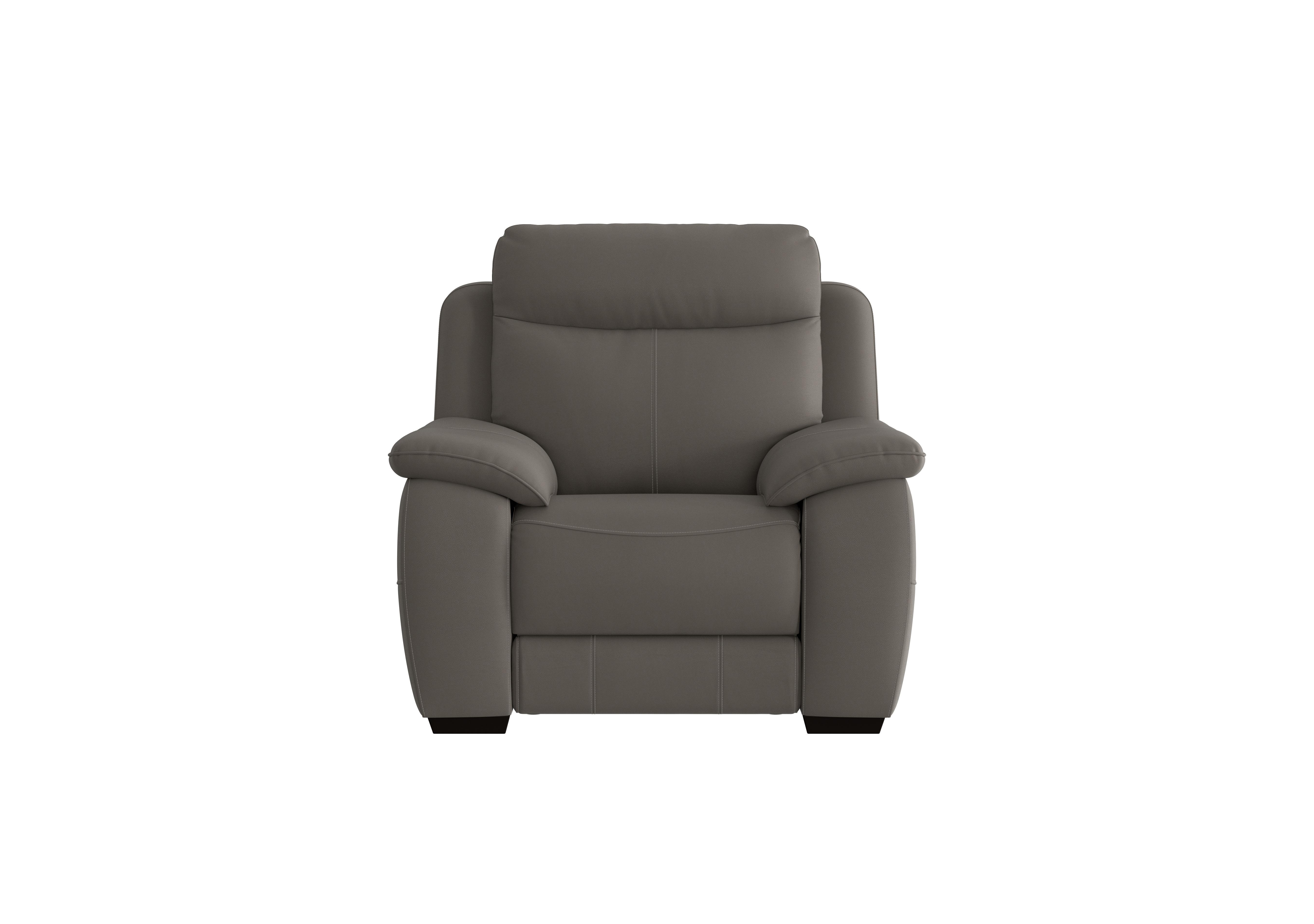 Starlight Express Leather Power Armchair with Power Headrest in Bv-042e Elephant on Furniture Village