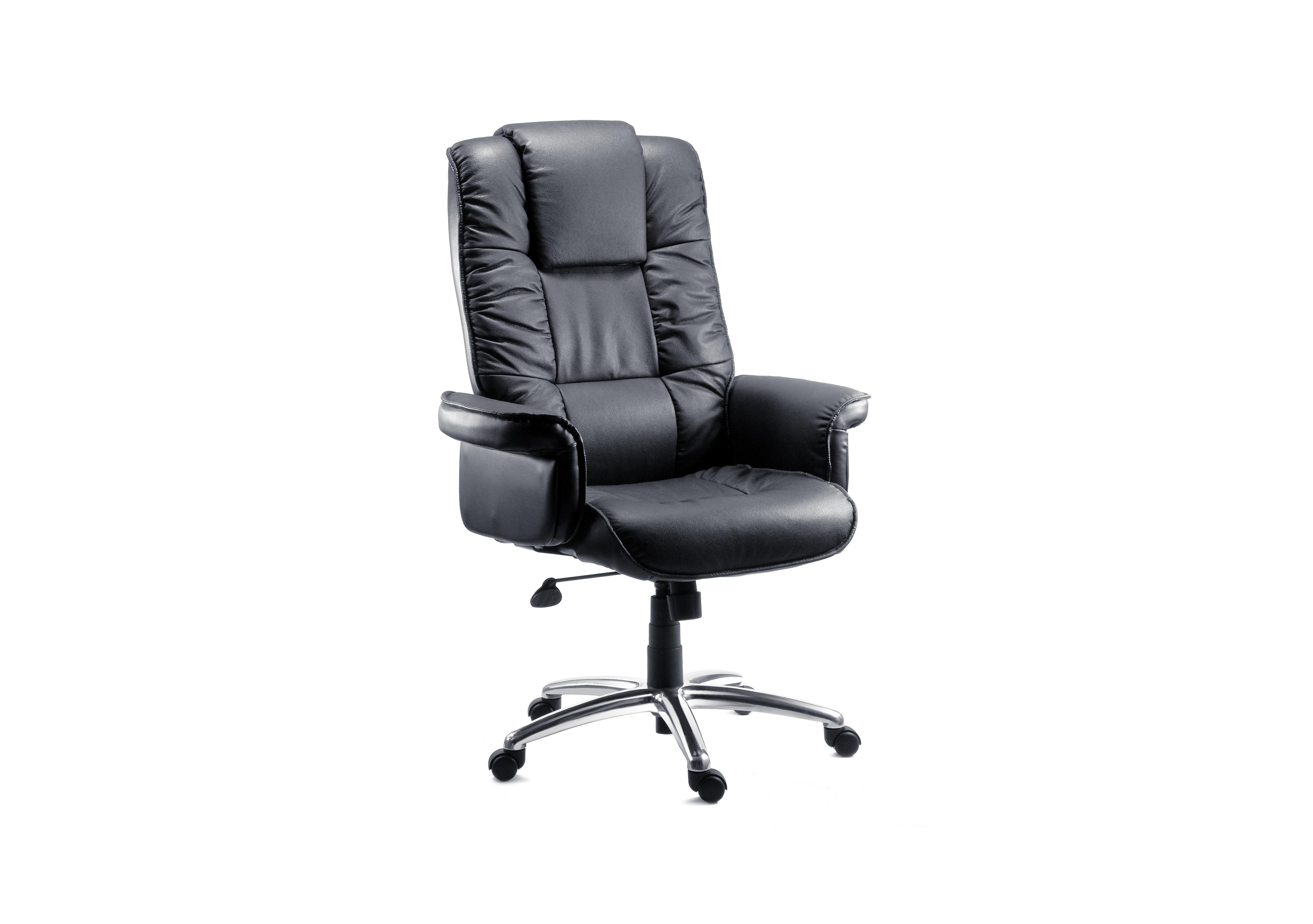 East River Pier 17 Office Chair in Black on Furniture Village