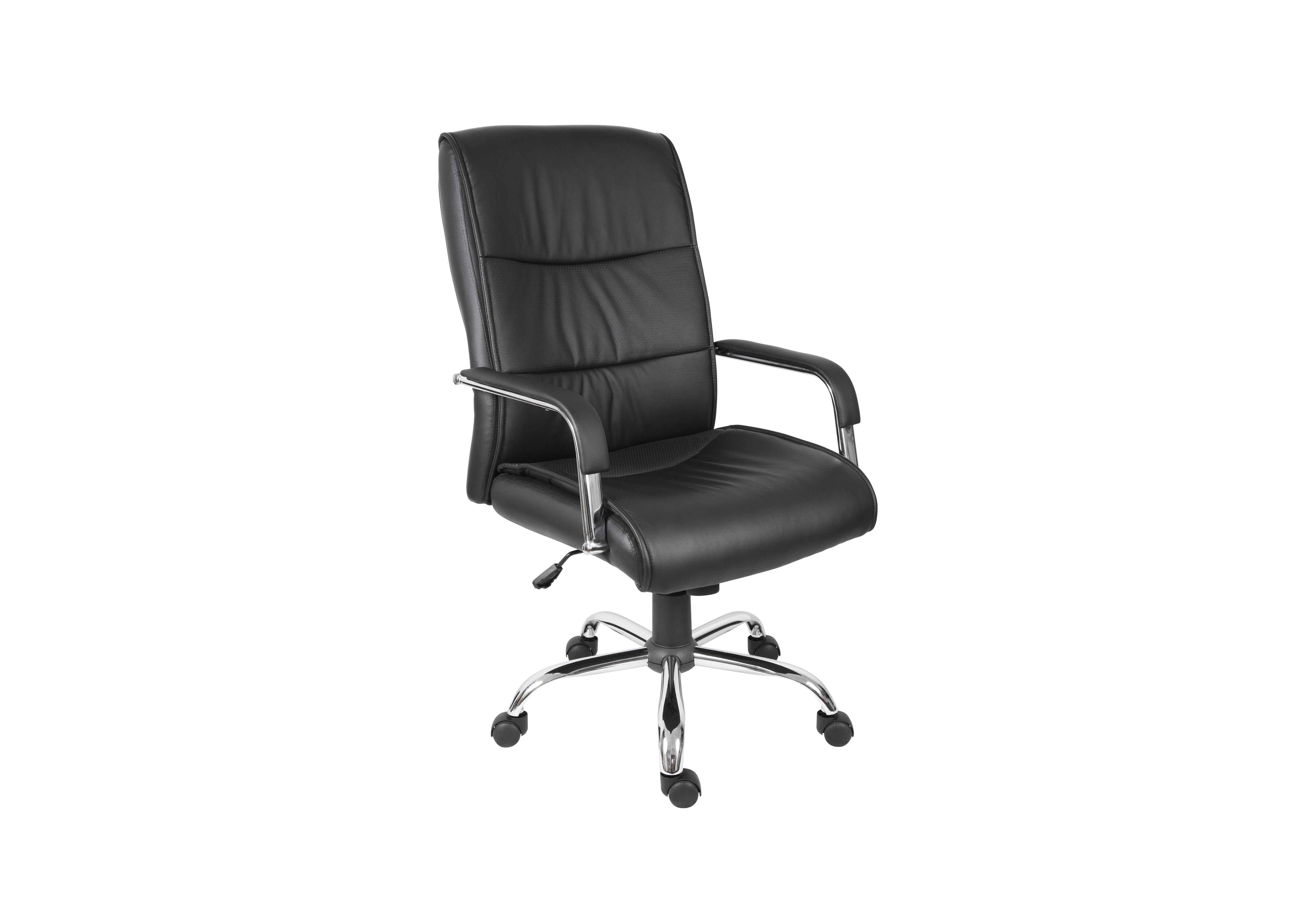 East River Pier 16 Office Chair in Black on Furniture Village