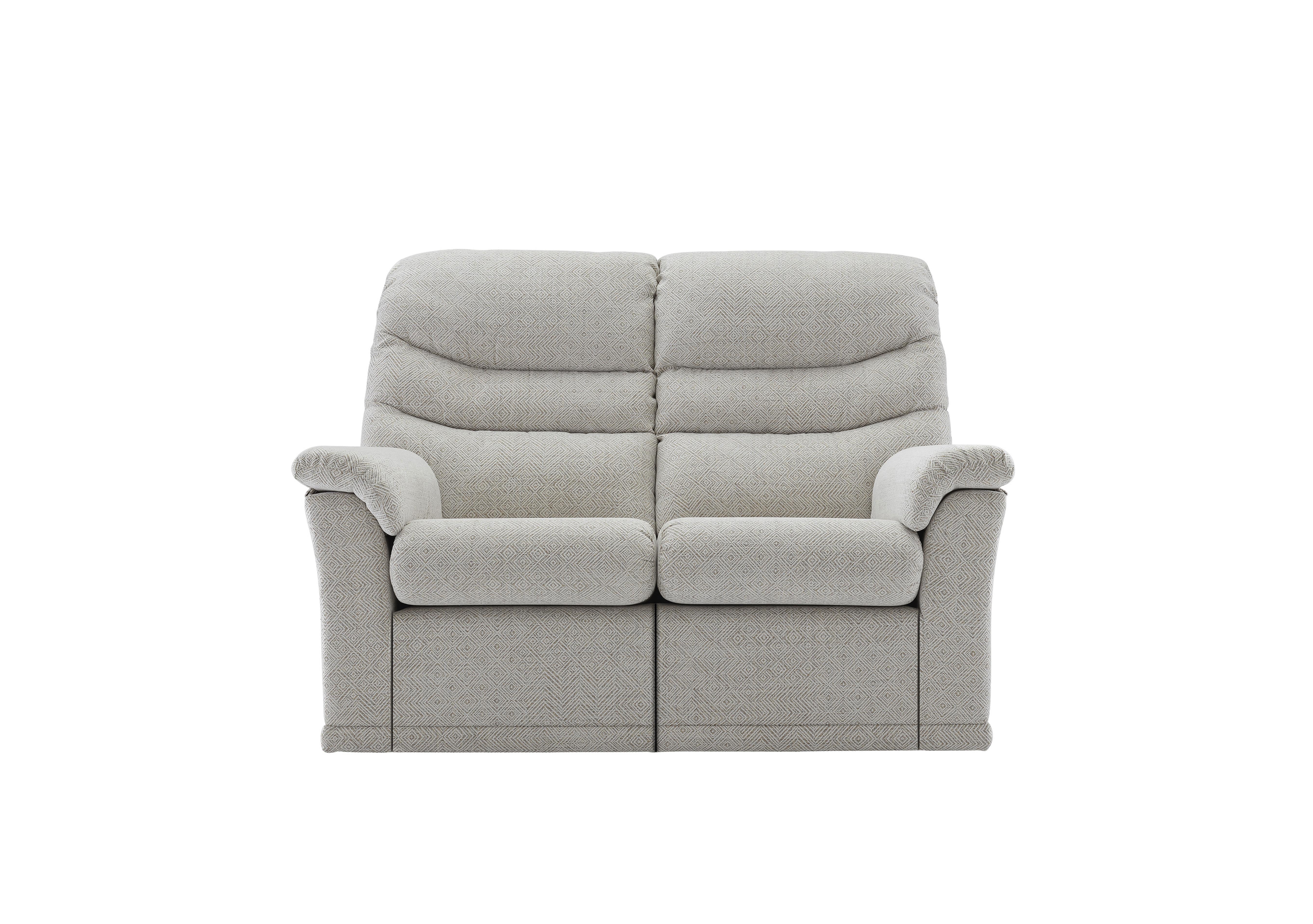 Malvern 2 Seater Fabric Sofa in B010 Nebular Pebble on Furniture Village