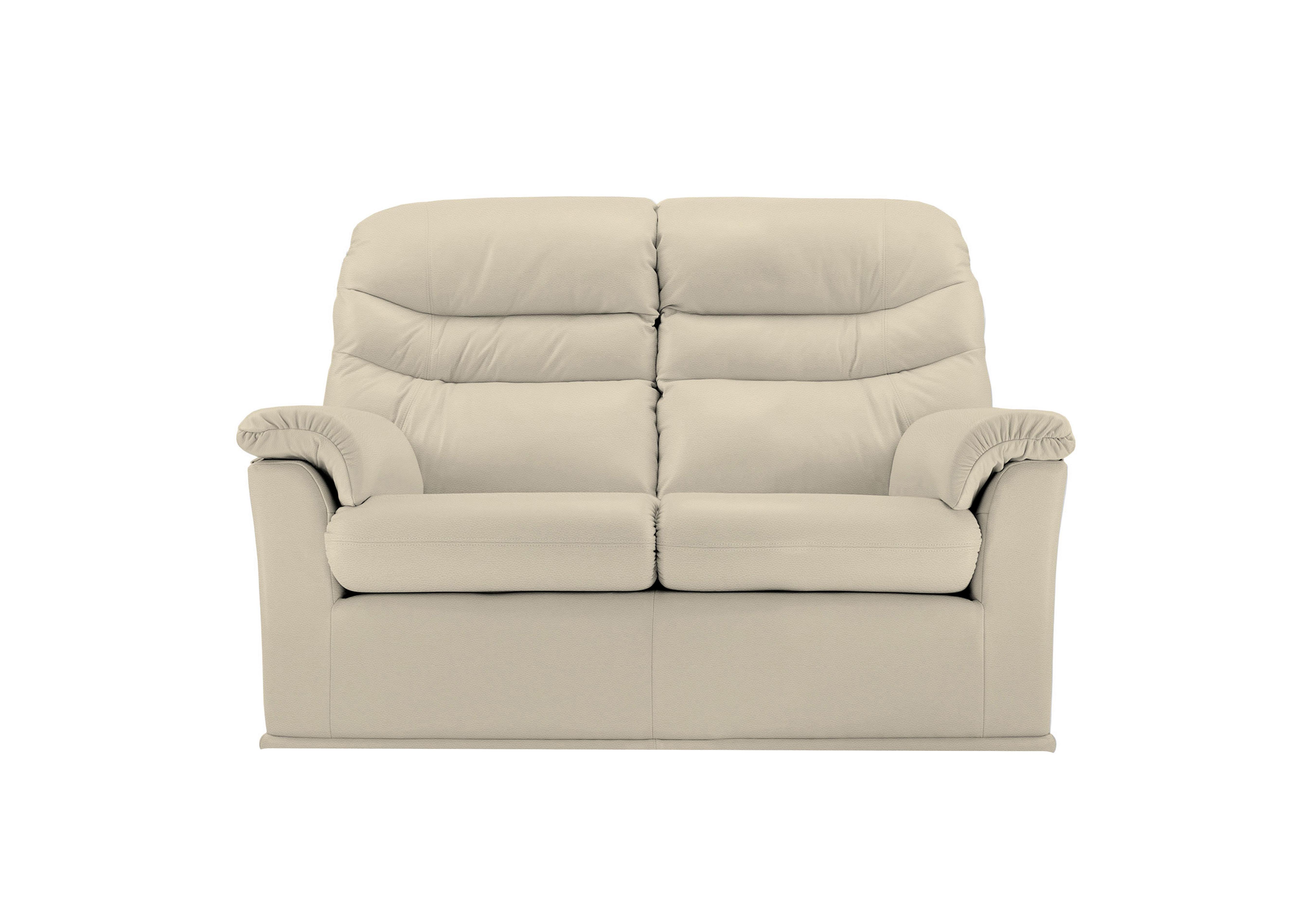 Malvern 2 Seater Leather Sofa in L843 Cambridge Stone on Furniture Village