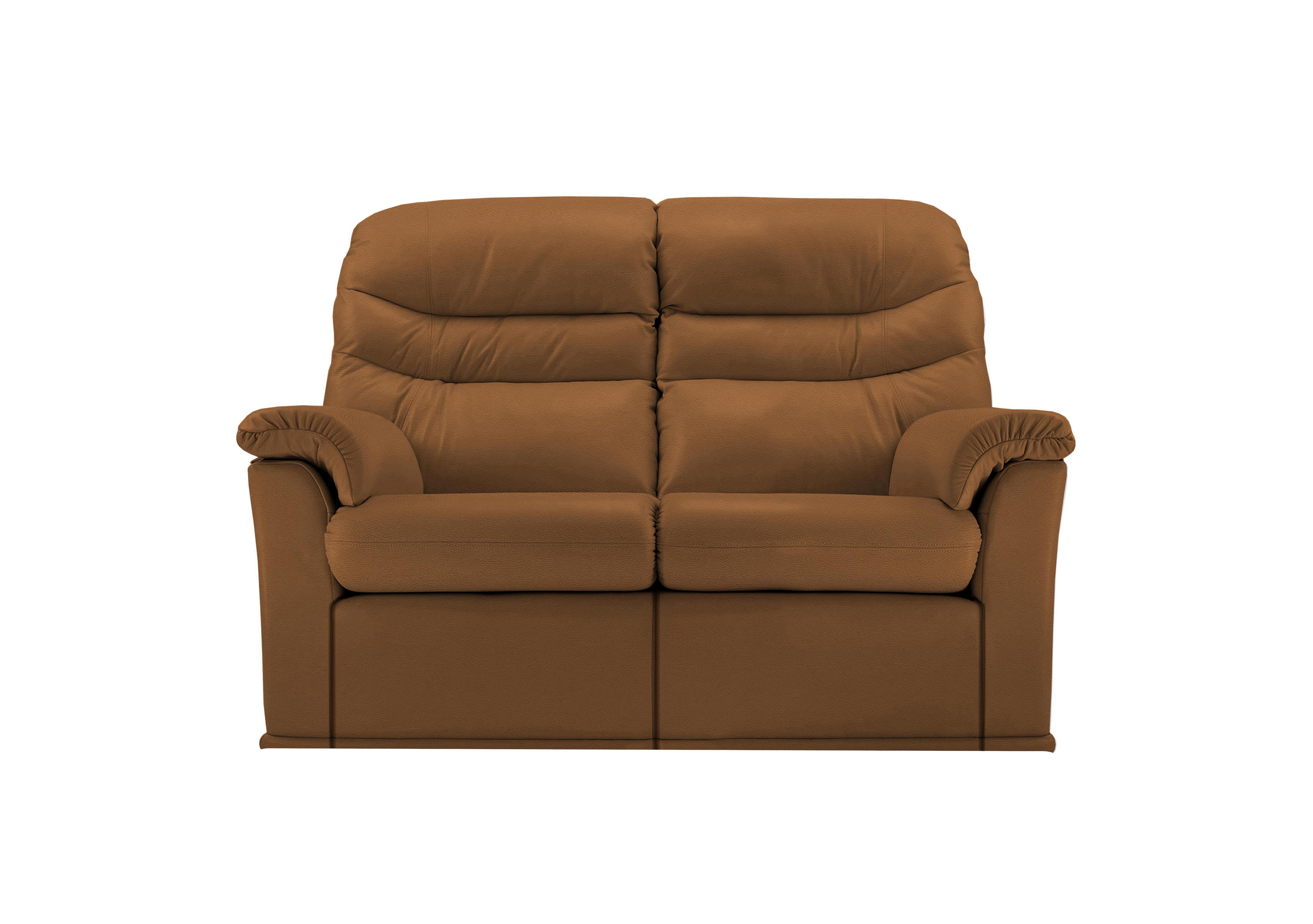 Malvern 2 Seater Leather Sofa in L847 Cambridge Tan on Furniture Village
