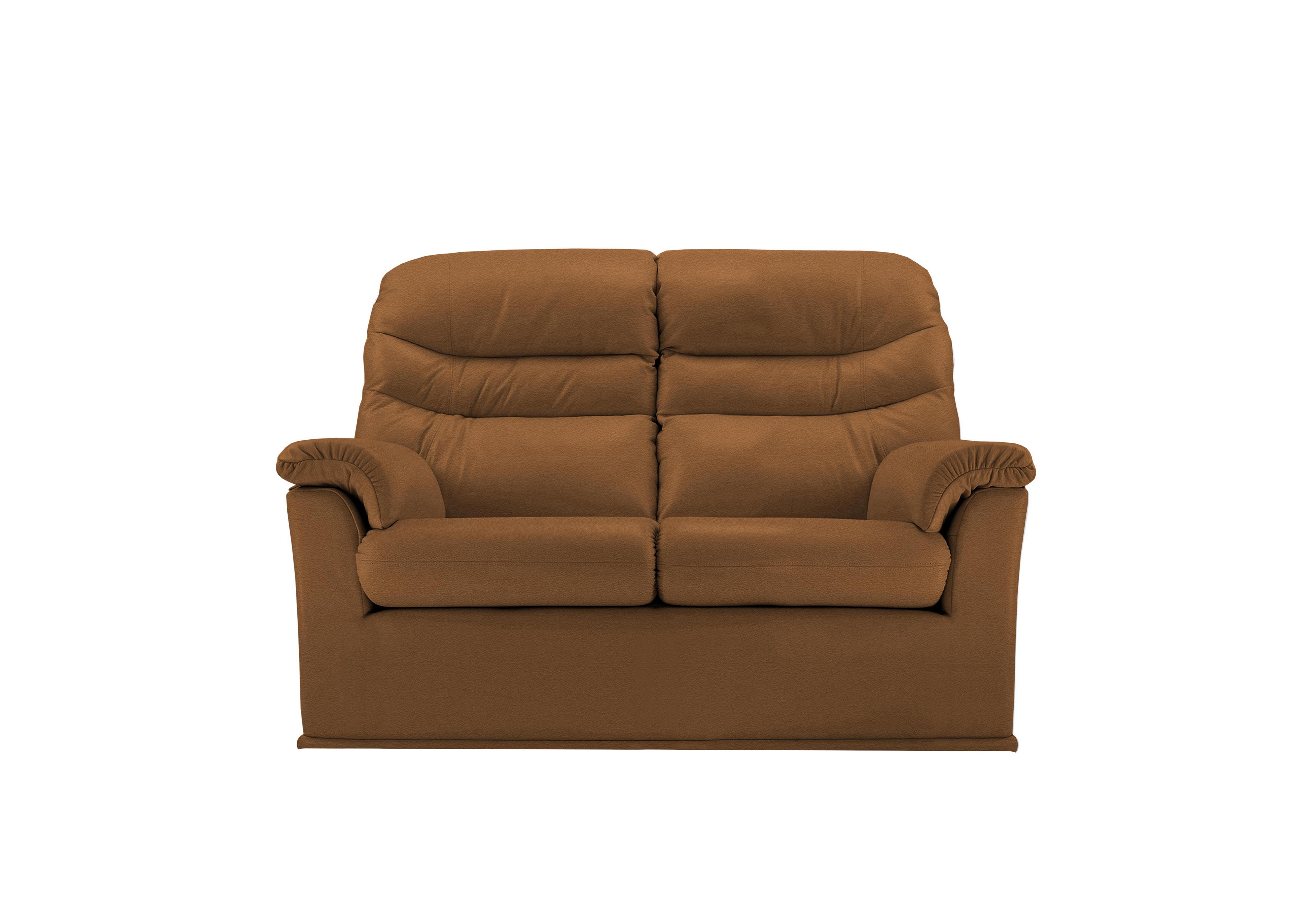 Malvern 2 Seater Leather Sofa in L847 Cambridge Tan on Furniture Village