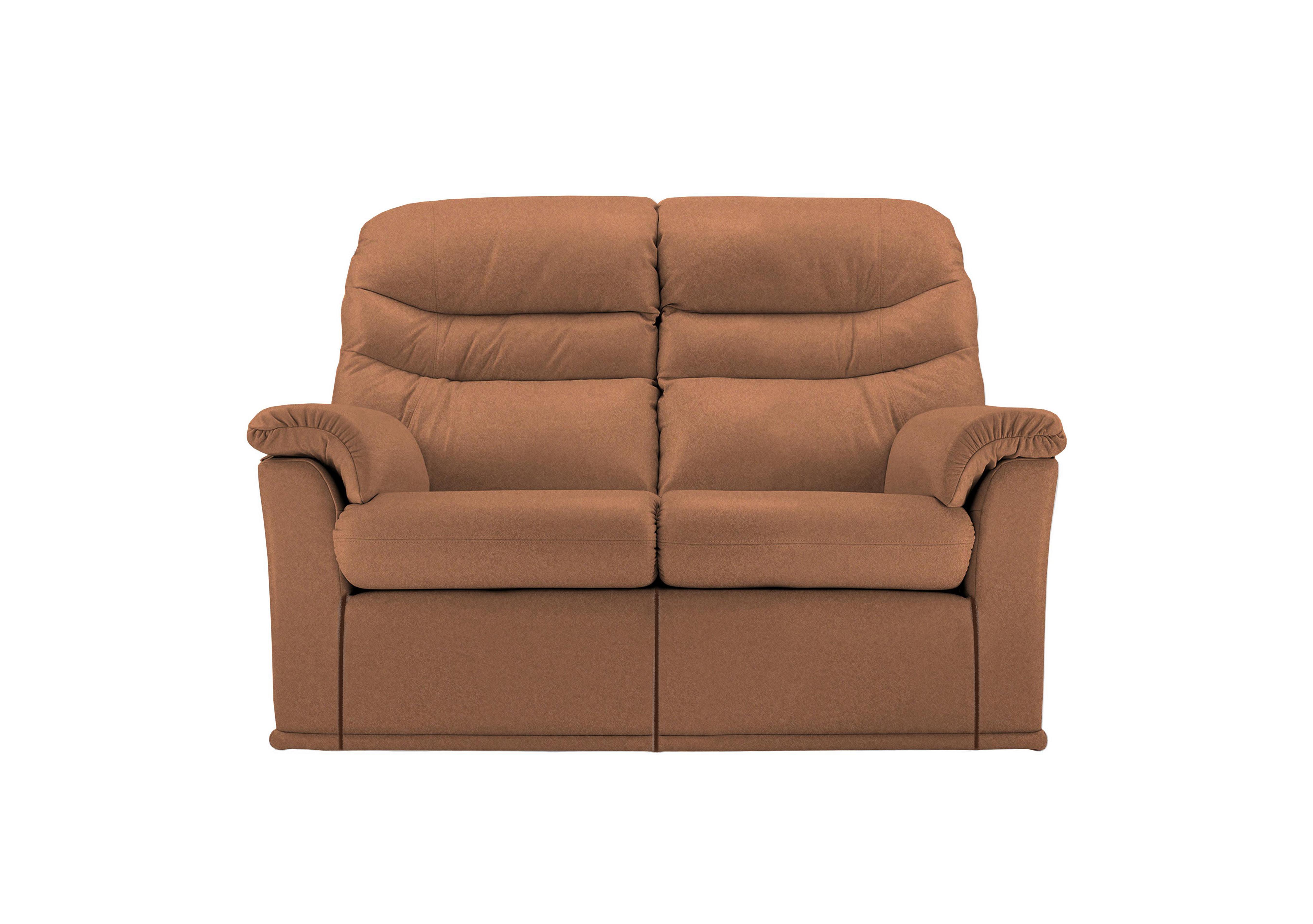 Malvern 2 Seater Leather Sofa in N001 Texas Tan on Furniture Village