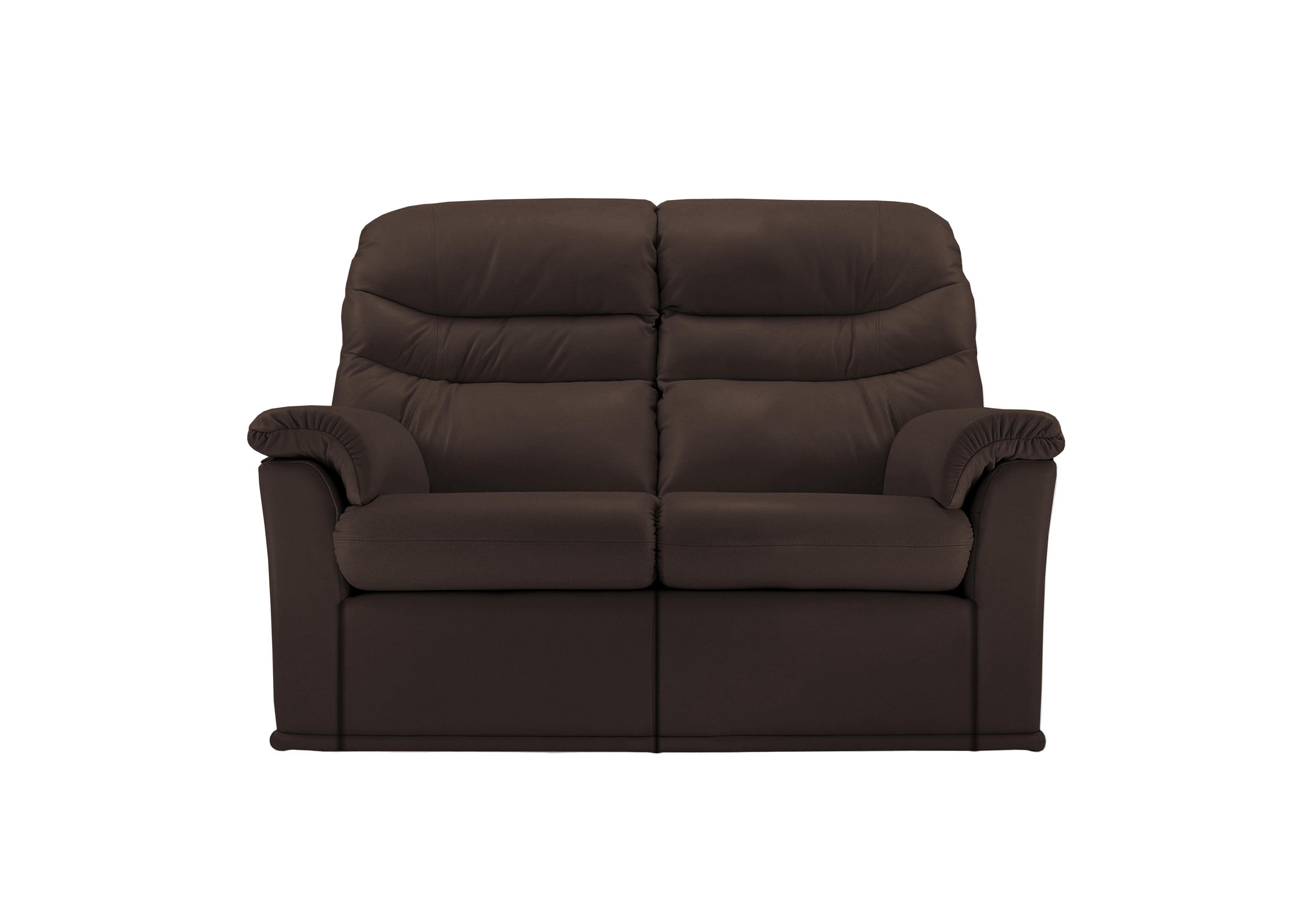 Malvern 2 Seater Leather Sofa in P200 Capri Chocolate on Furniture Village