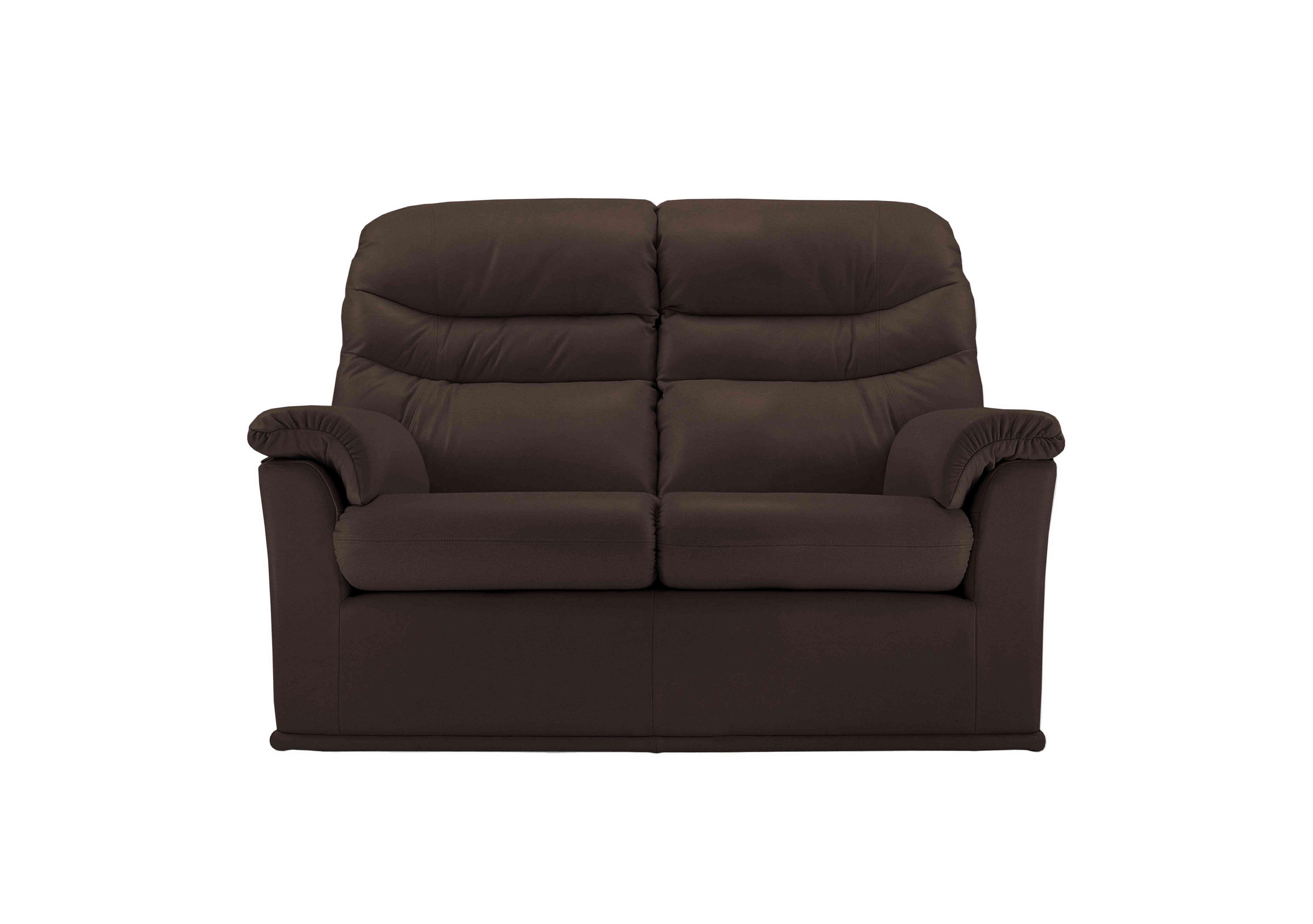Malvern 2 Seater Leather Sofa in P200 Capri Chocolate on Furniture Village