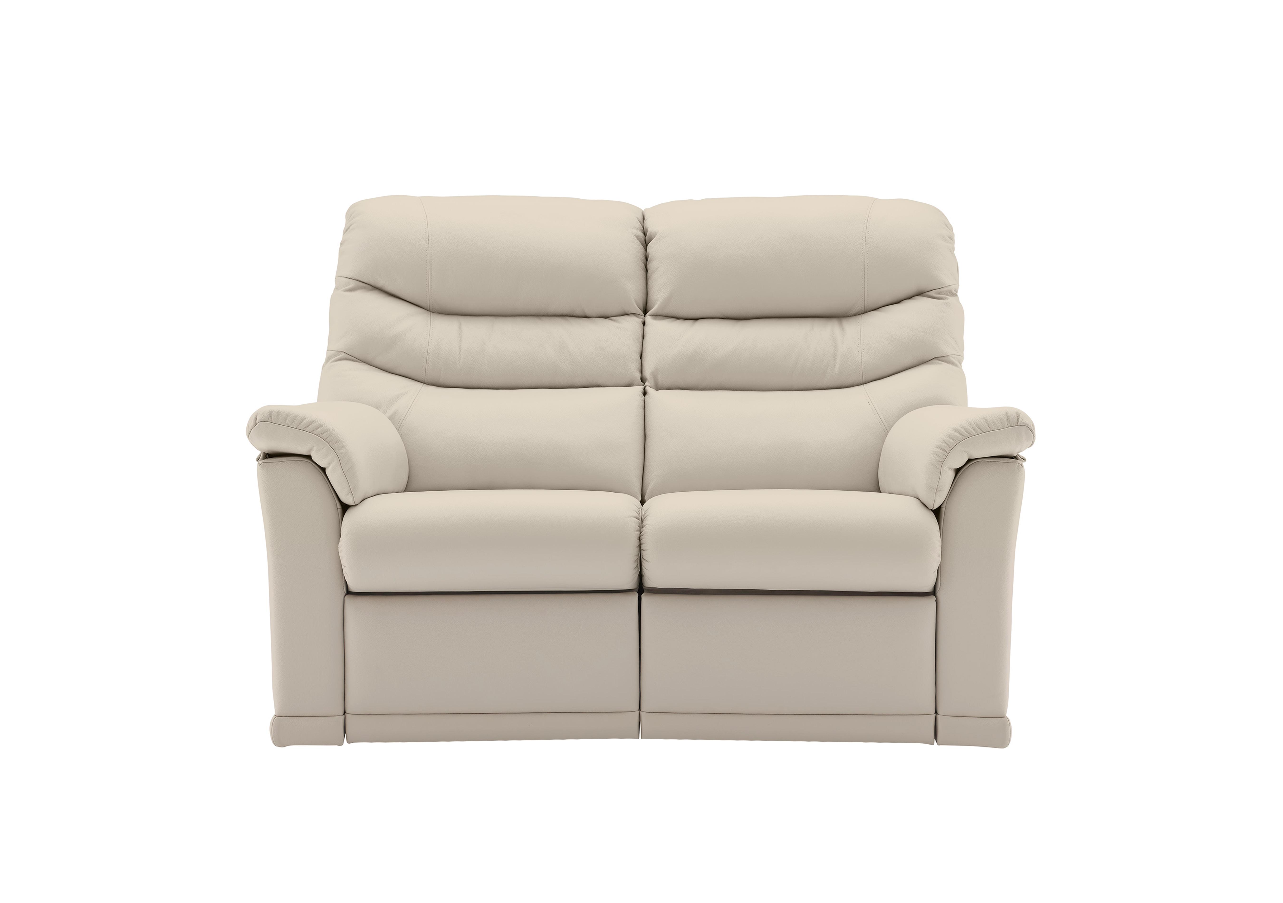 Malvern 2 Seater Leather Sofa in P231 Capri Stone on Furniture Village