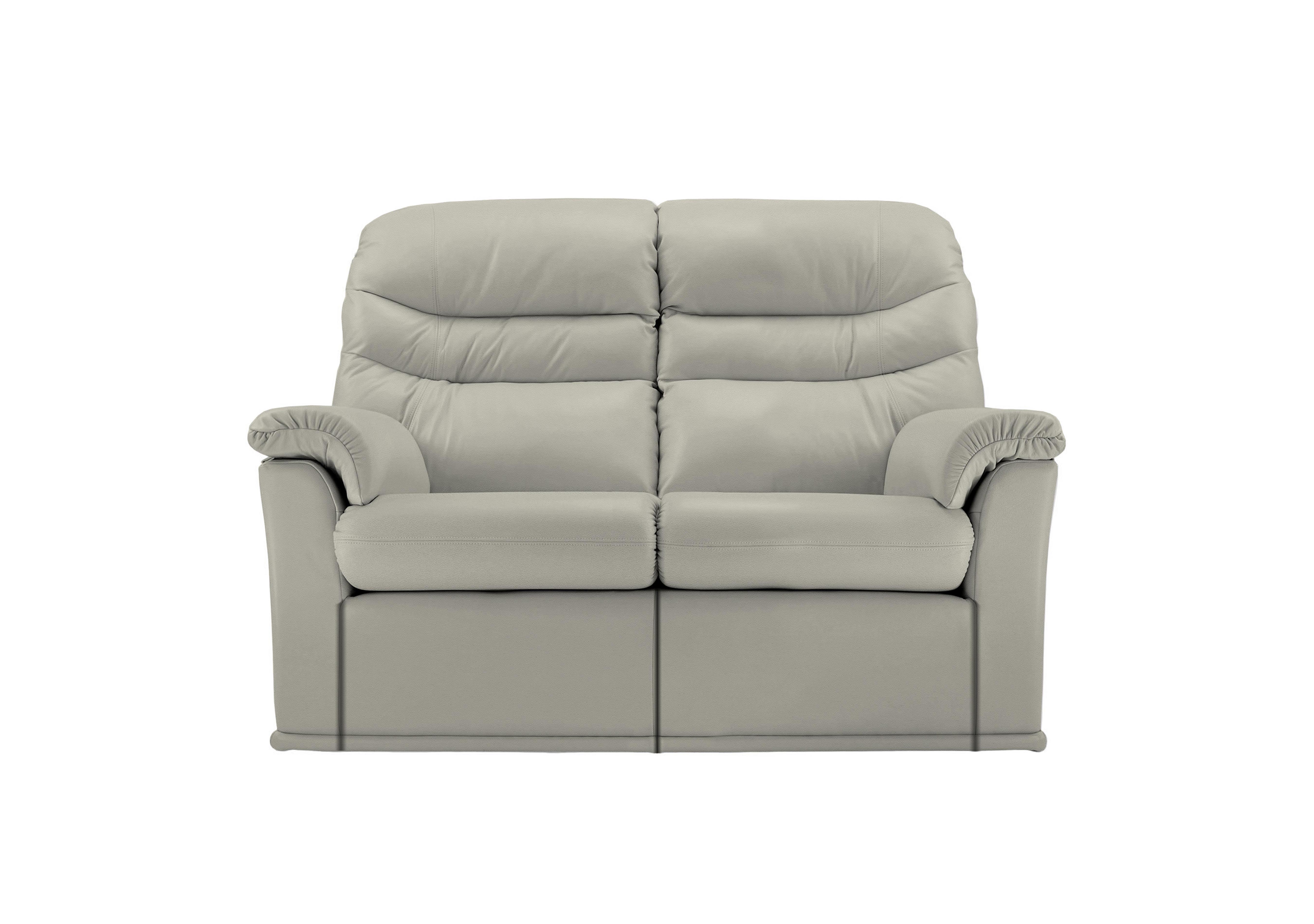 Malvern 2 Seater Leather Sofa in P238 Capri Mist on Furniture Village