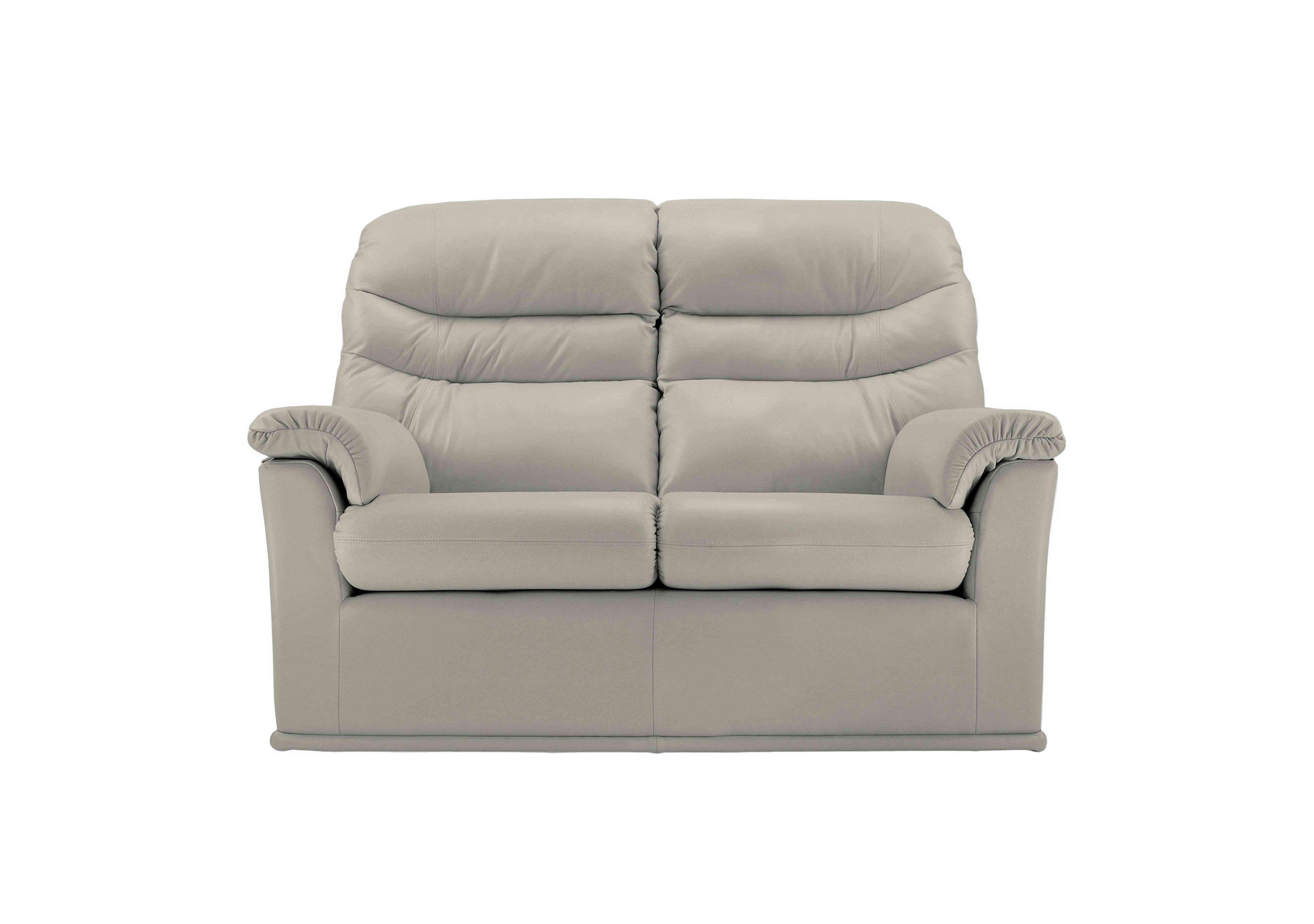 Malvern 2 Seater Leather Sofa in P238 Capri Mist on Furniture Village