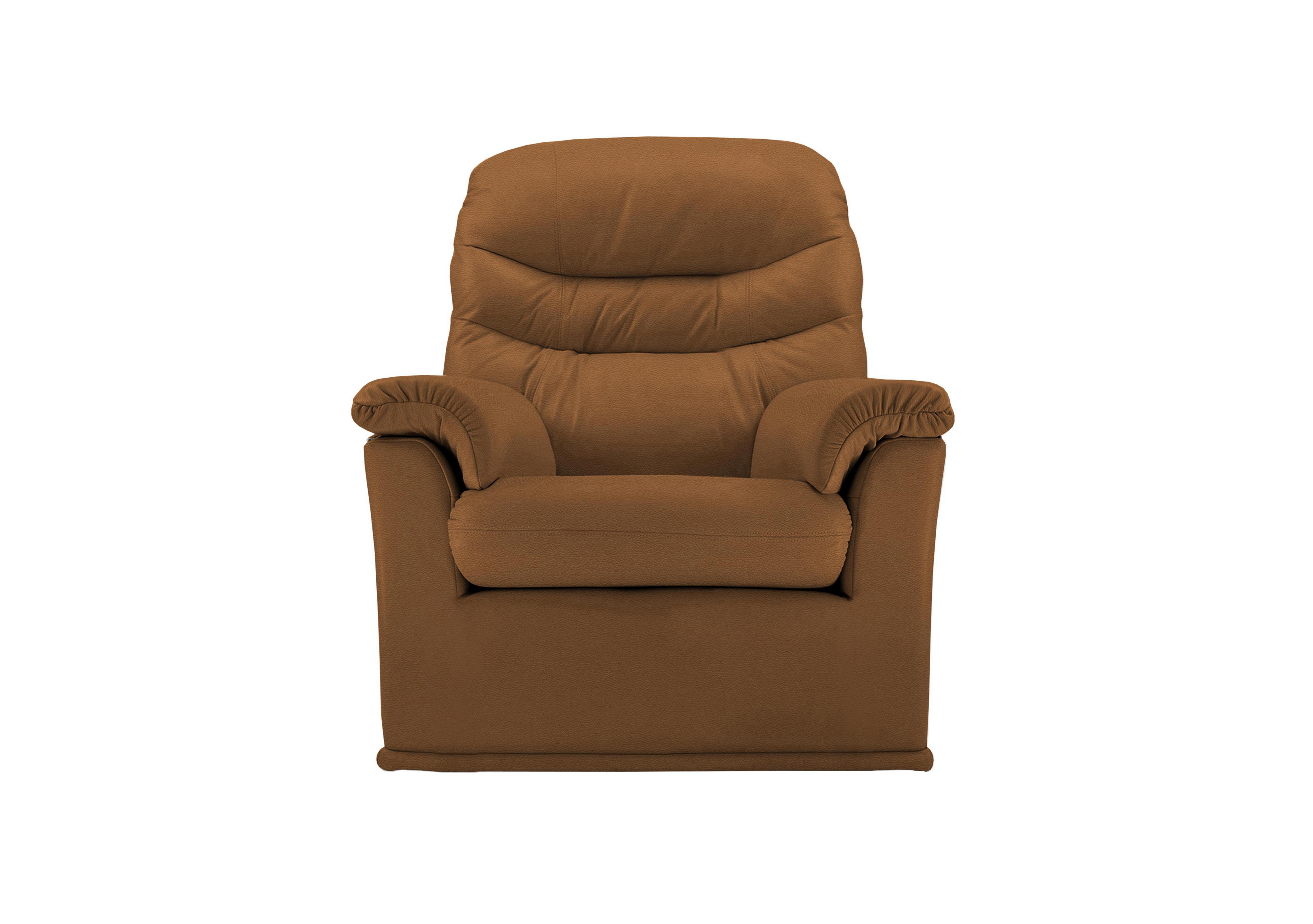 Malvern Leather Armchair in L847 Cambridge Tan on Furniture Village