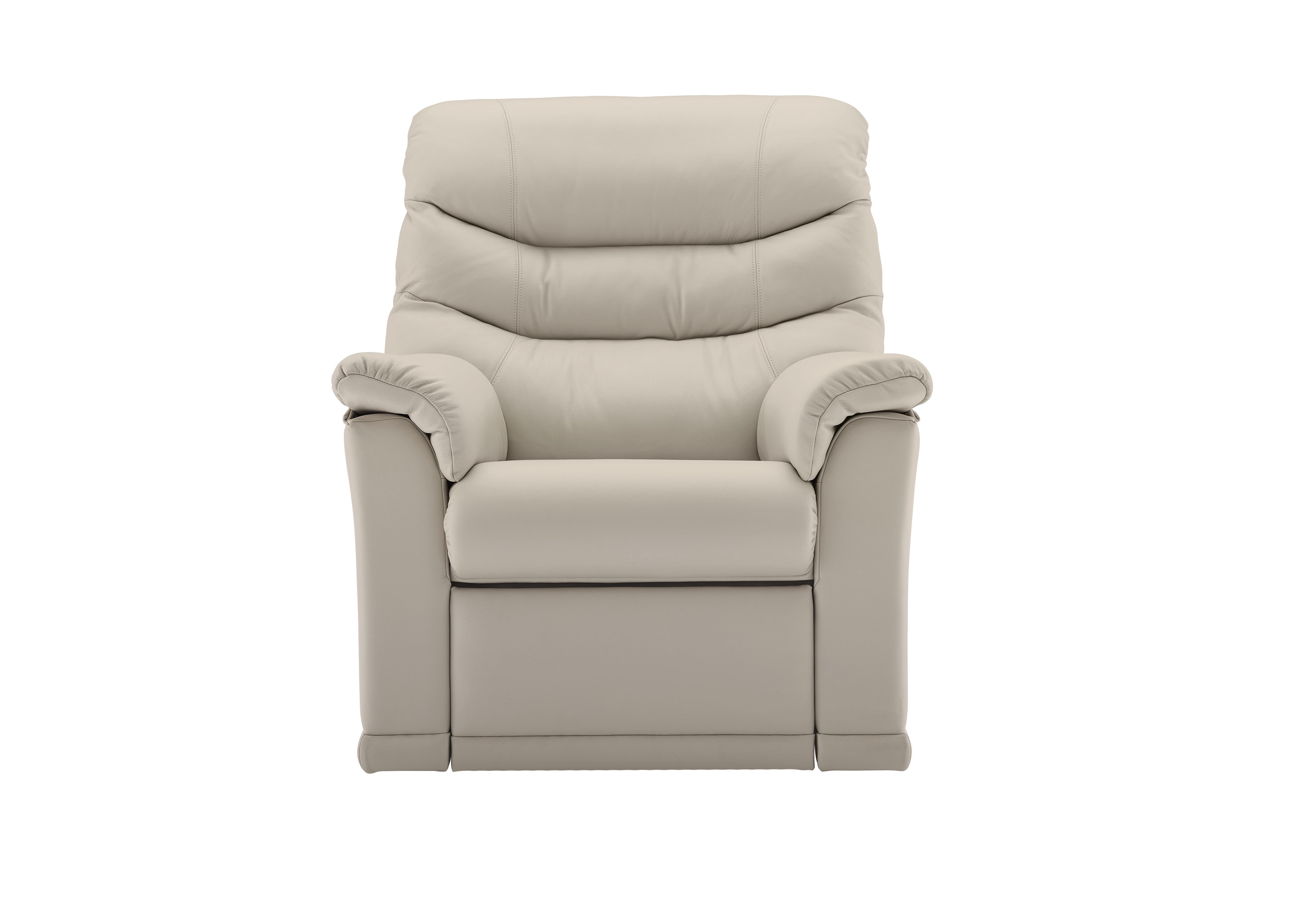 Malvern Leather Armchair in P219 Capri Putty on Furniture Village