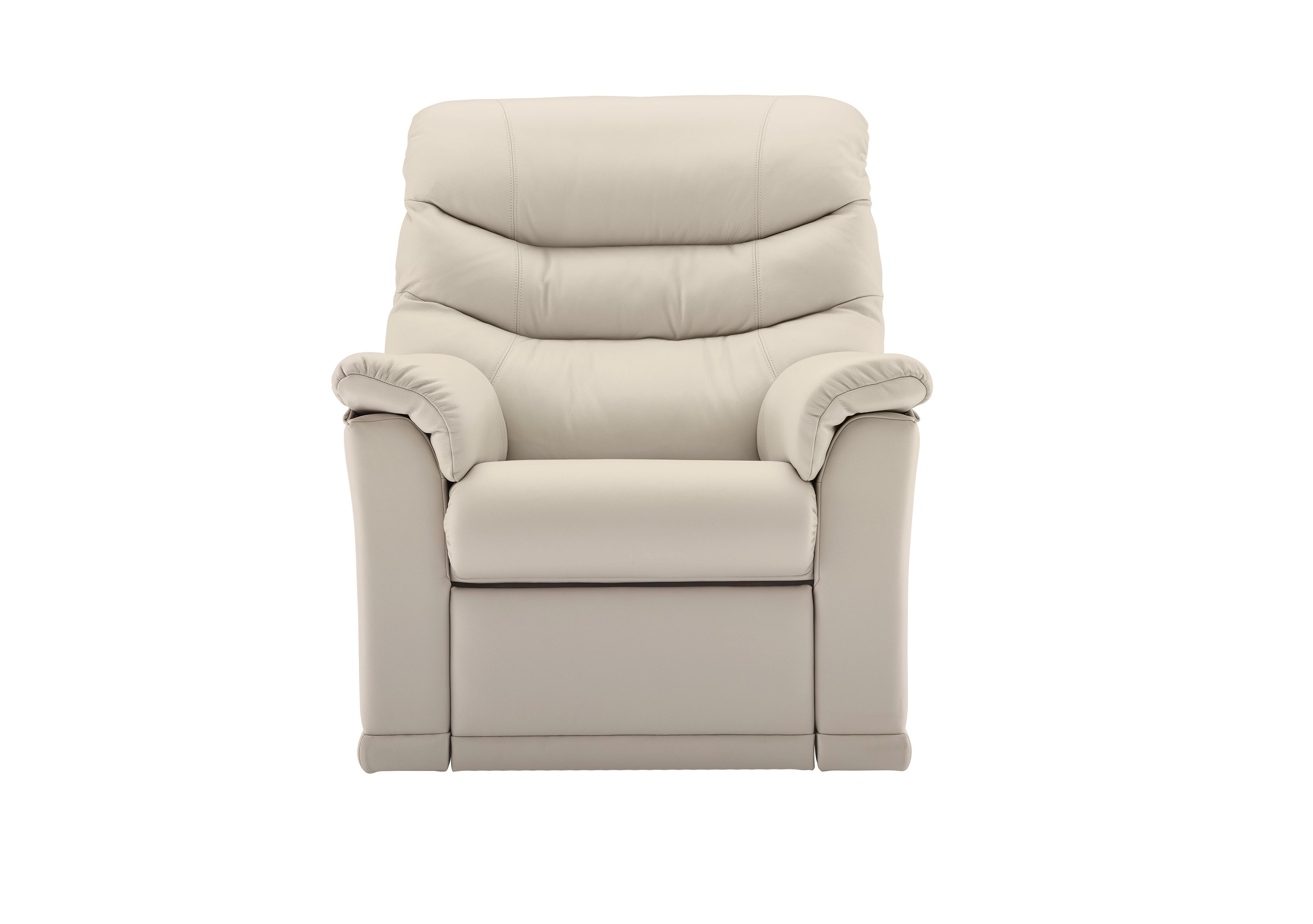 Malvern Leather Armchair in P231 Capri Stone on Furniture Village