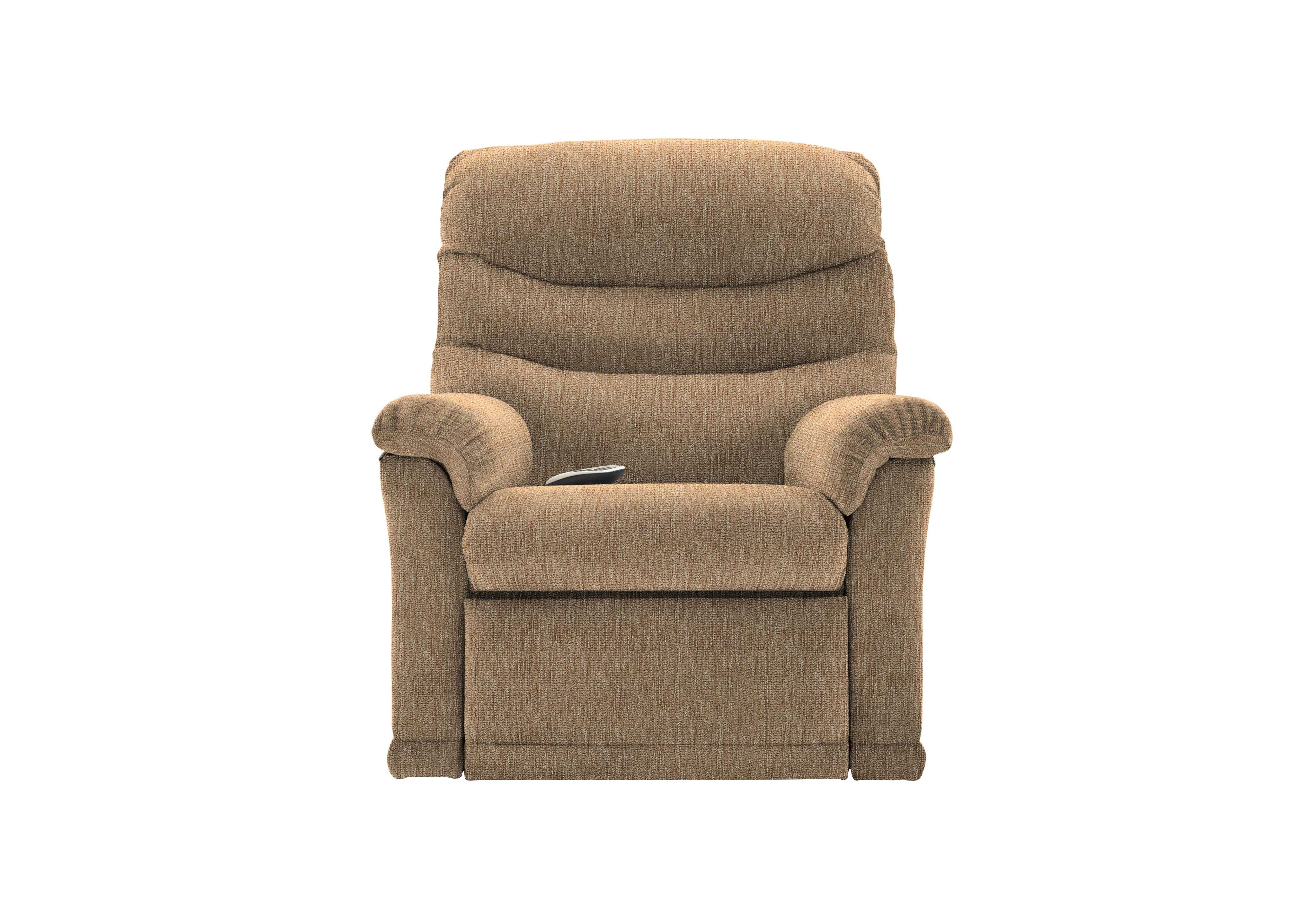 Malvern Fabric Rise and Recline Armchair in A070 Boucle Cocoa on Furniture Village
