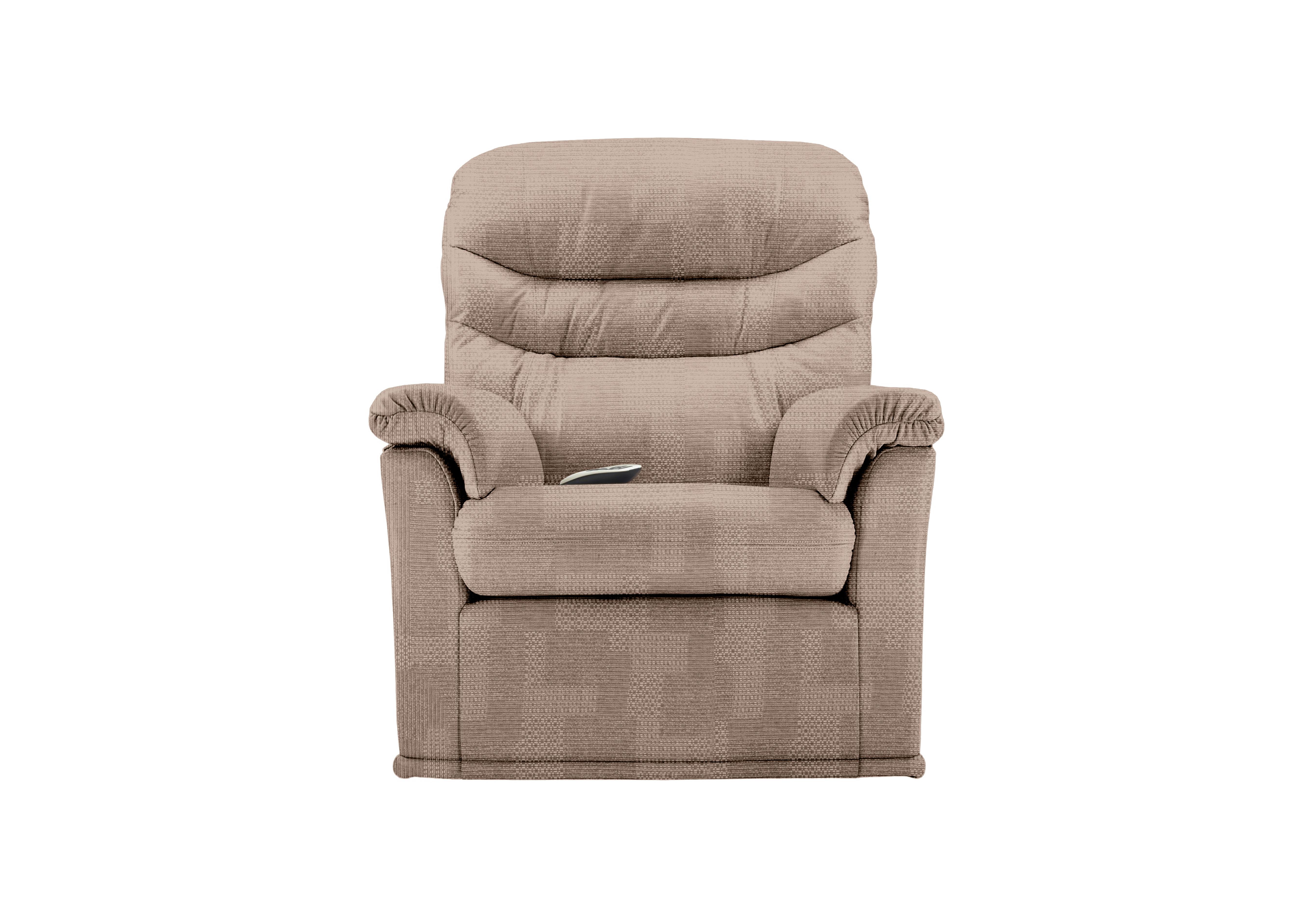 Malvern Fabric Rise and Recline Armchair in A800 Faro Sand on Furniture Village