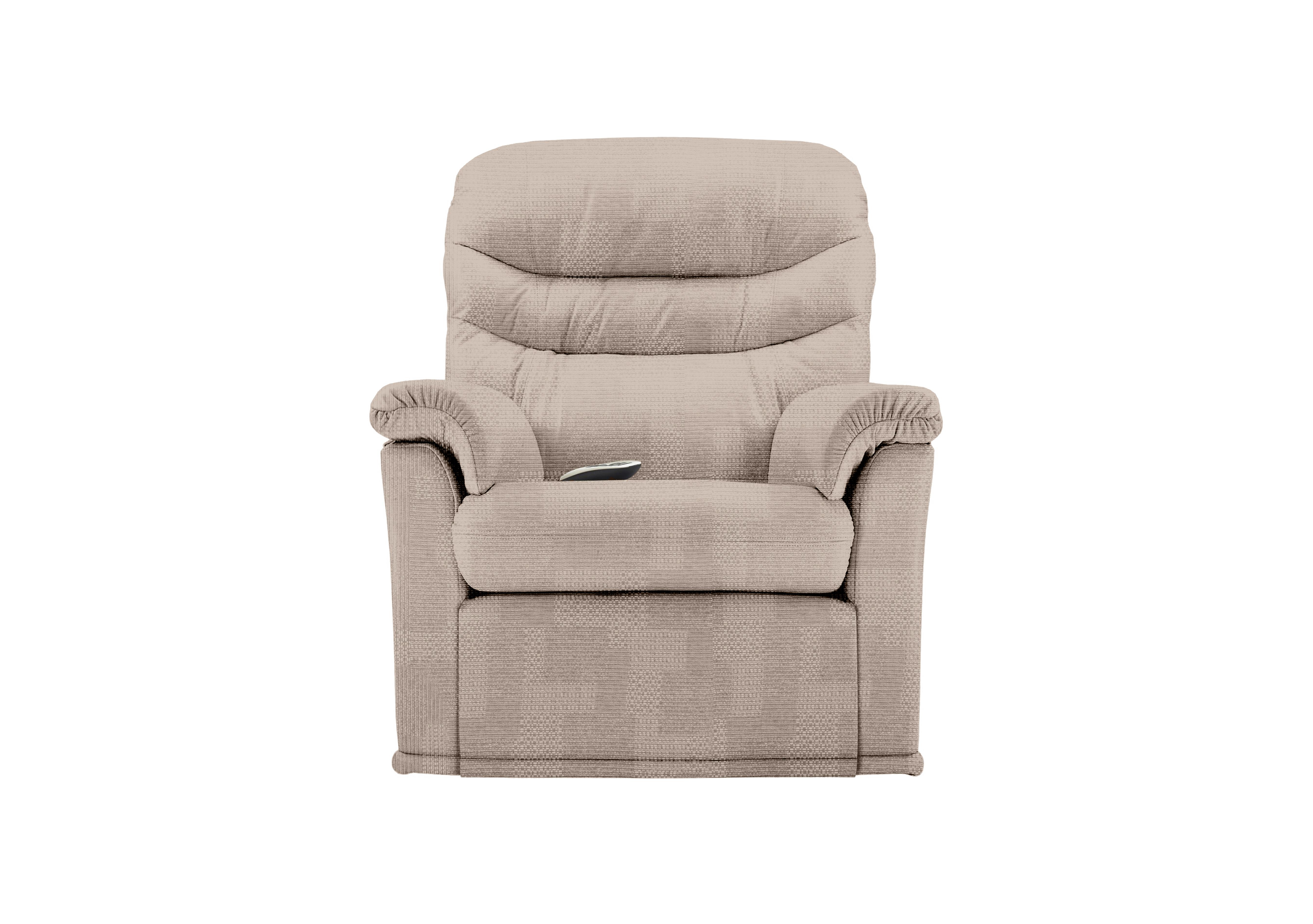 Malvern Fabric Rise and Recline Armchair in A801 Faro Mist on Furniture Village